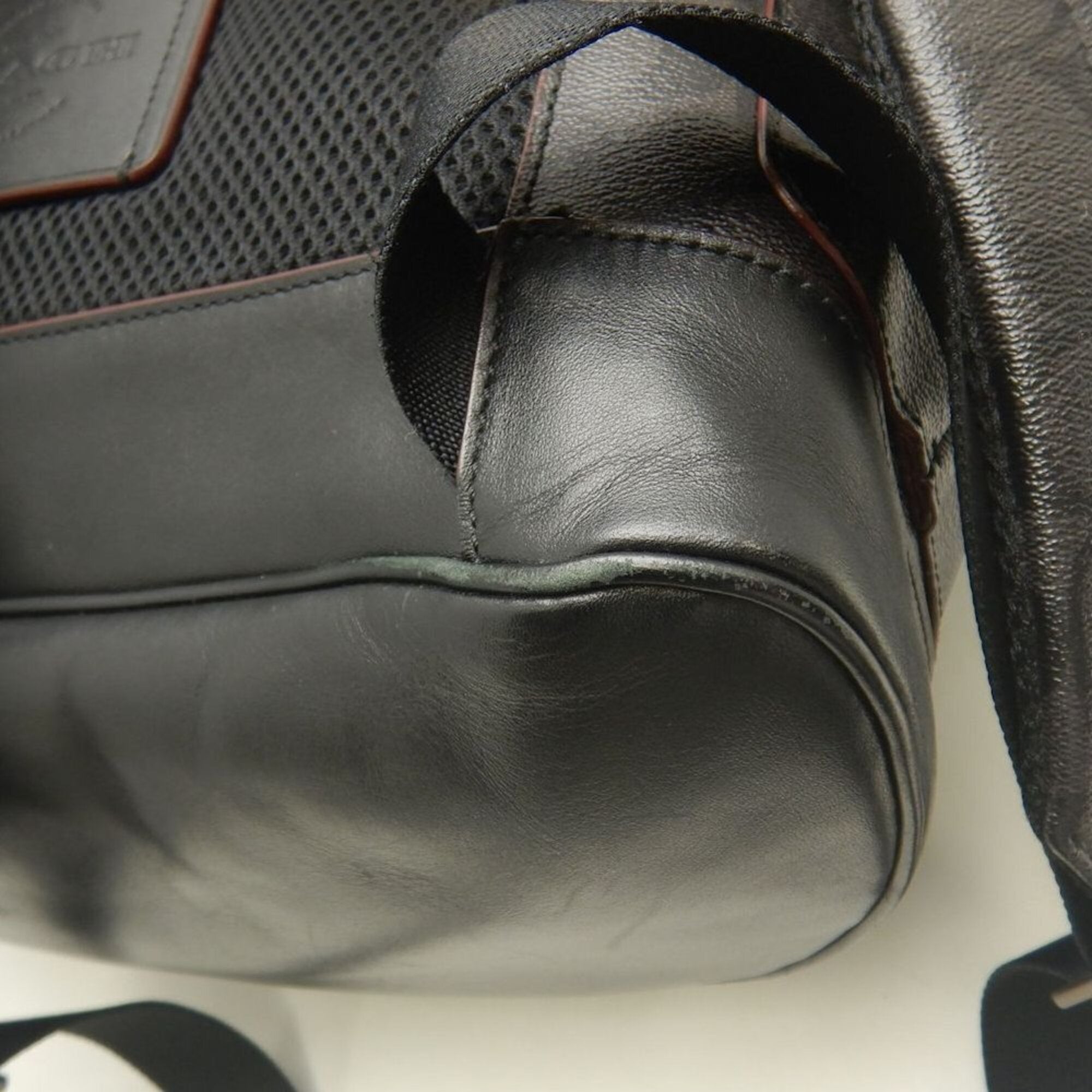 Coach Black Coated Canvas Backpack (Pre-Owned)