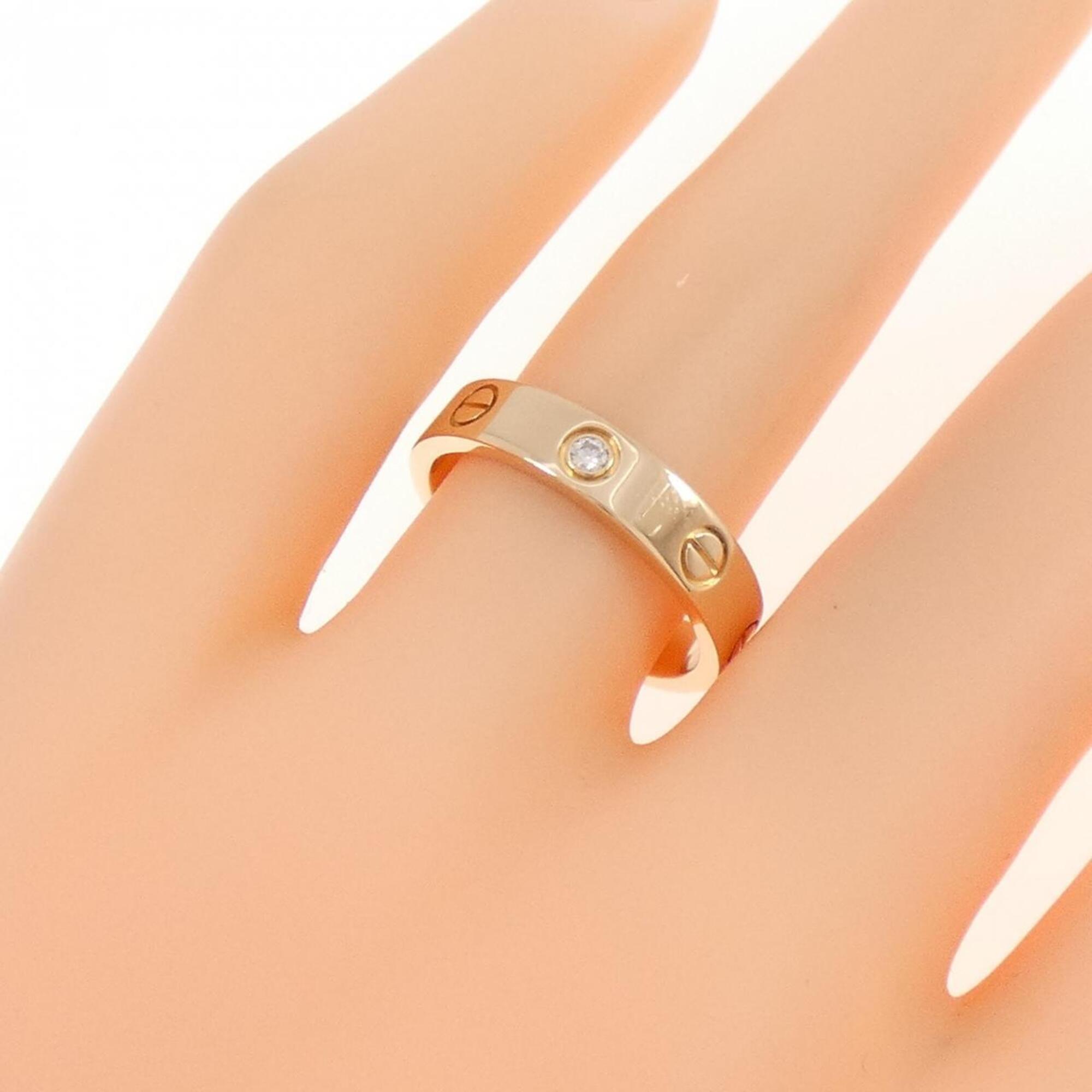 Cartier Love Pink Gold (18K) Band Ring (Pre-Owned)