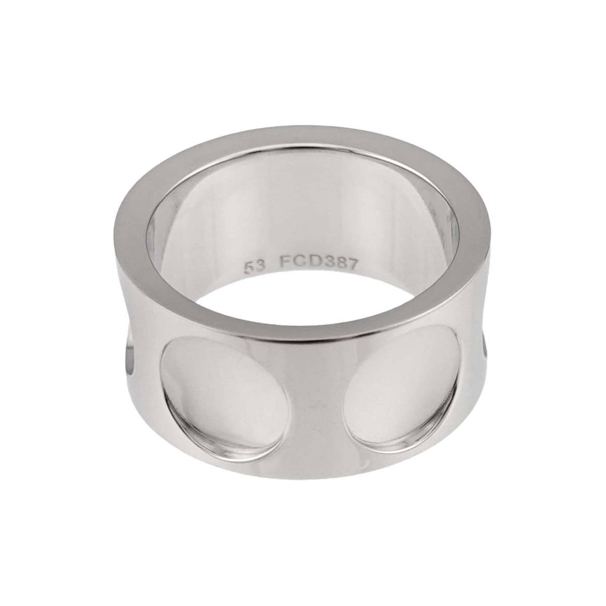Louis Vuitton White Gold (18K) Band Ring (Pre-Owned)