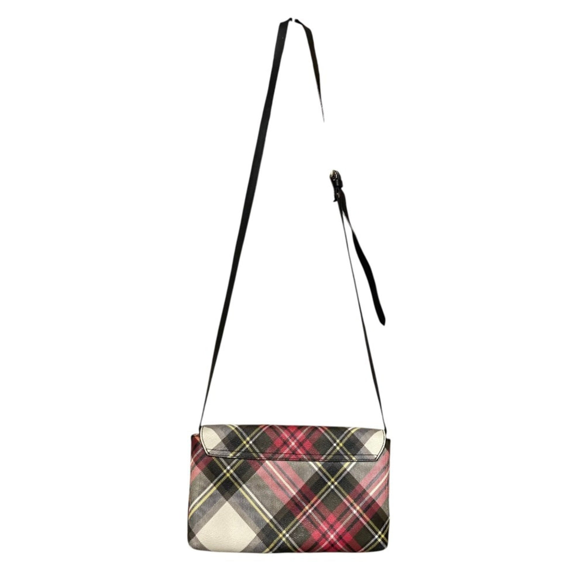 Vivienne Westwood Black Red Color White Pvc Shoulder Bag (Pre-Owned)