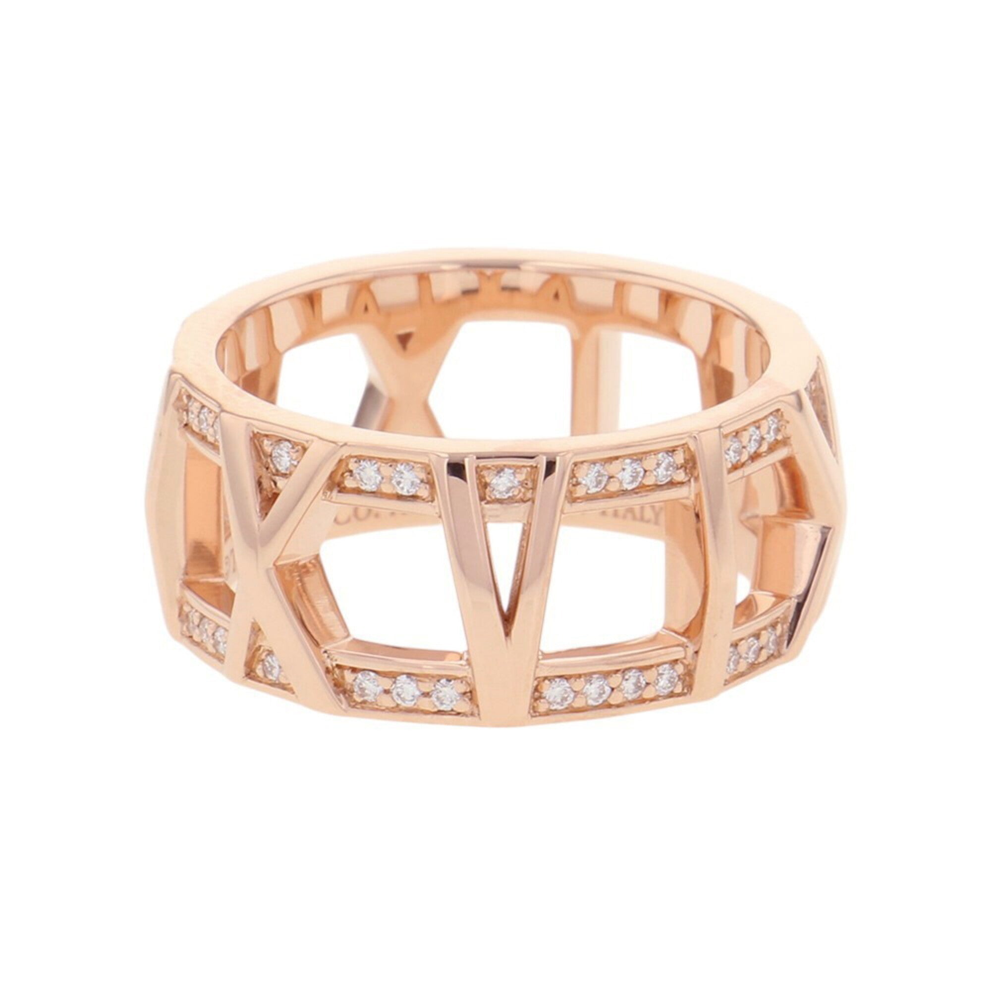 Tiffany Pink Gold Pink Gold (18K) Band Ring (Pre-Owned)