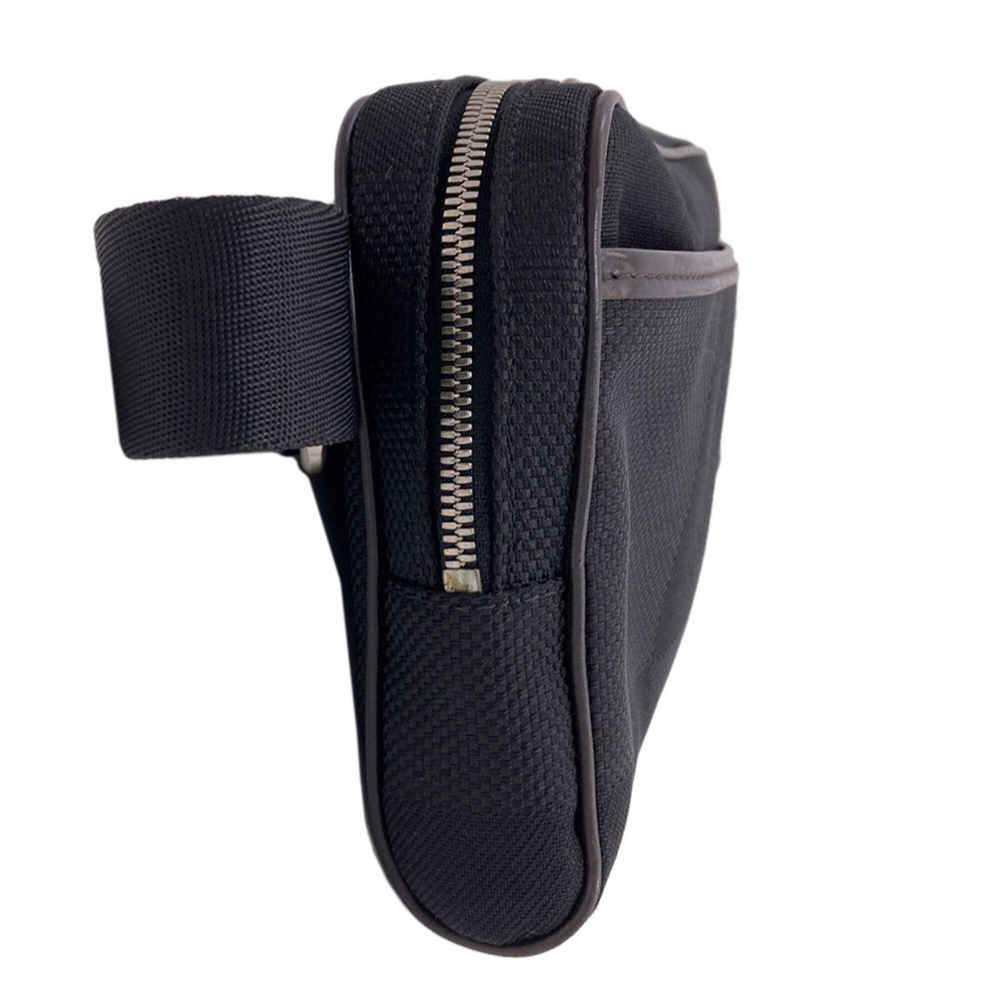 Louis Vuitton Black Canvas Sling Bag (Pre-Owned)