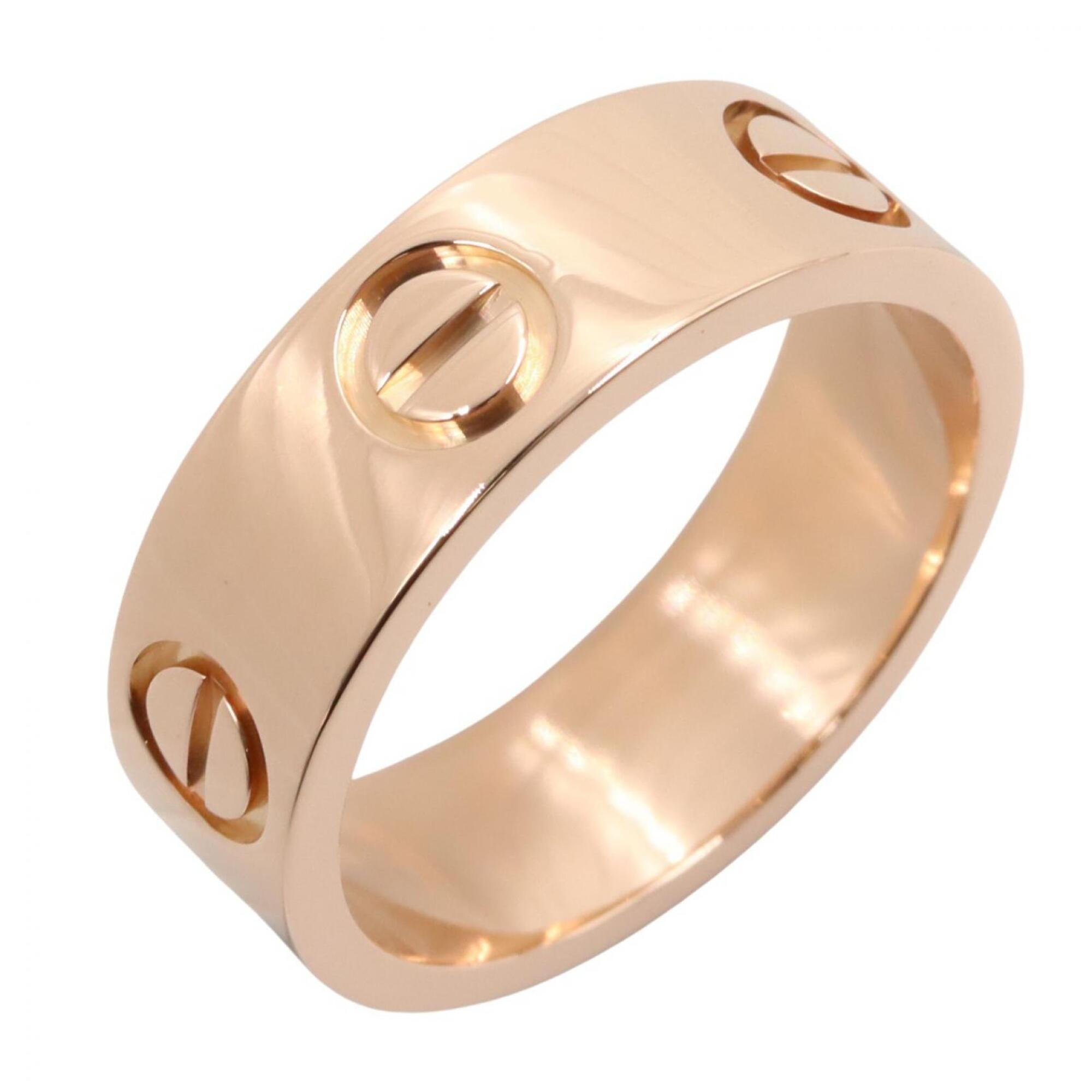 Cartier Gold Pink Gold (18K) Band Ring (Pre-Owned)