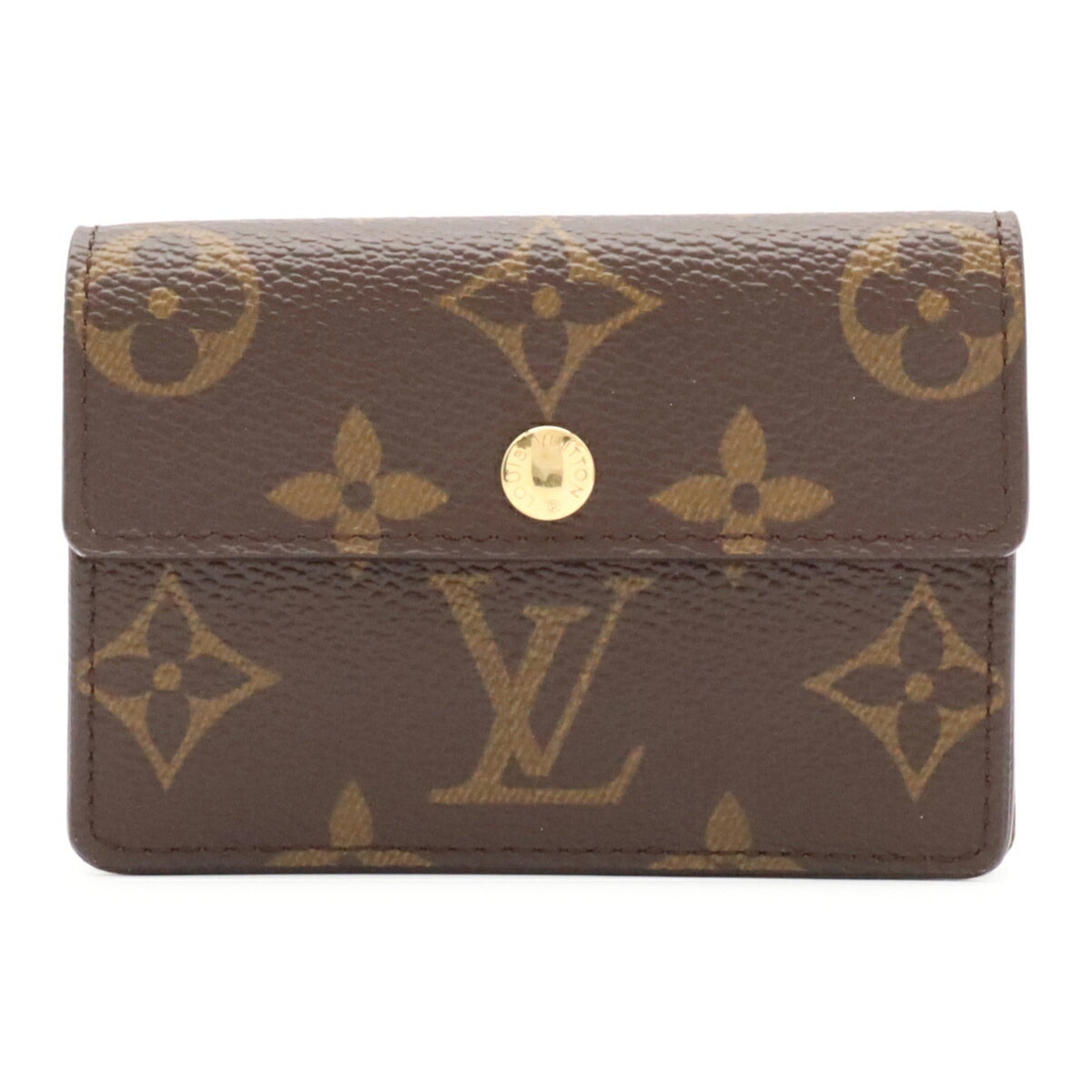 Louis Vuitton Brown Monogram Coin Purse/Coin Case (Pre-Owned)