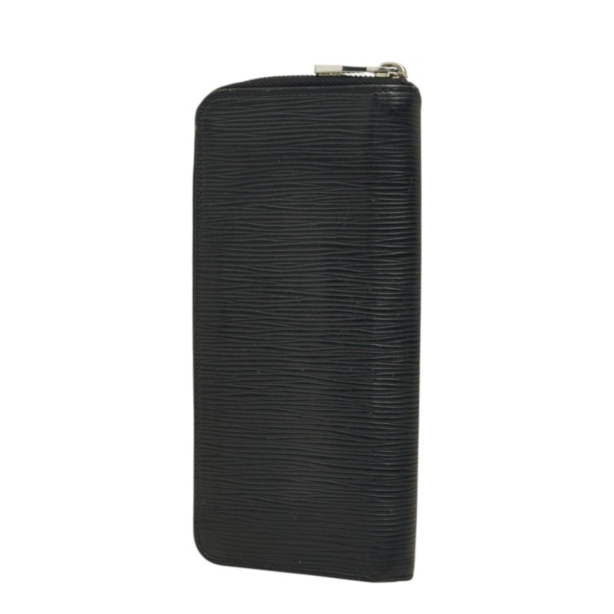 Louis Vuitton Black Noir Leather Coin Purse/Coin Case (Pre-Owned)