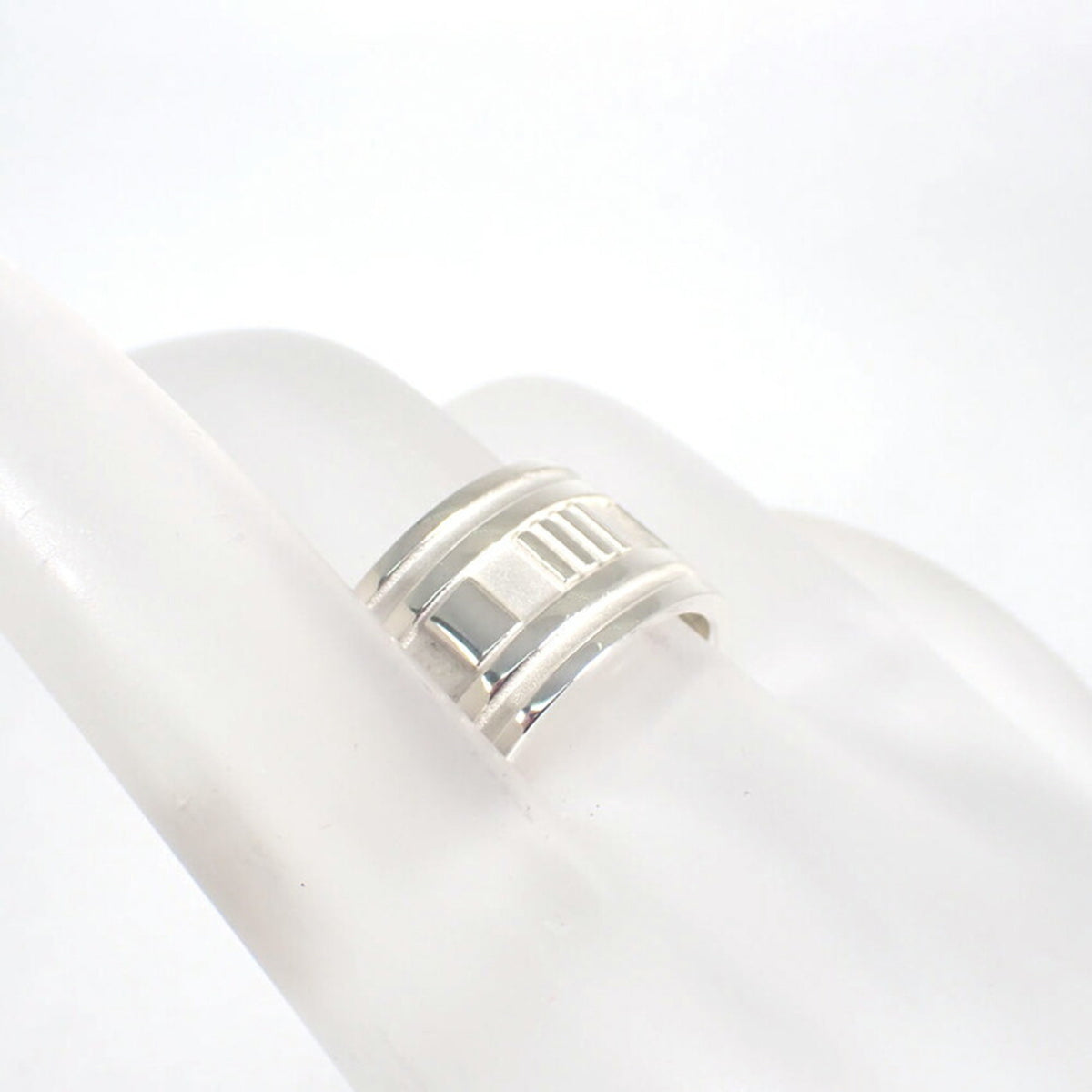 Tiffany Sterling Silver 925 Band Ring (Pre-Owned)