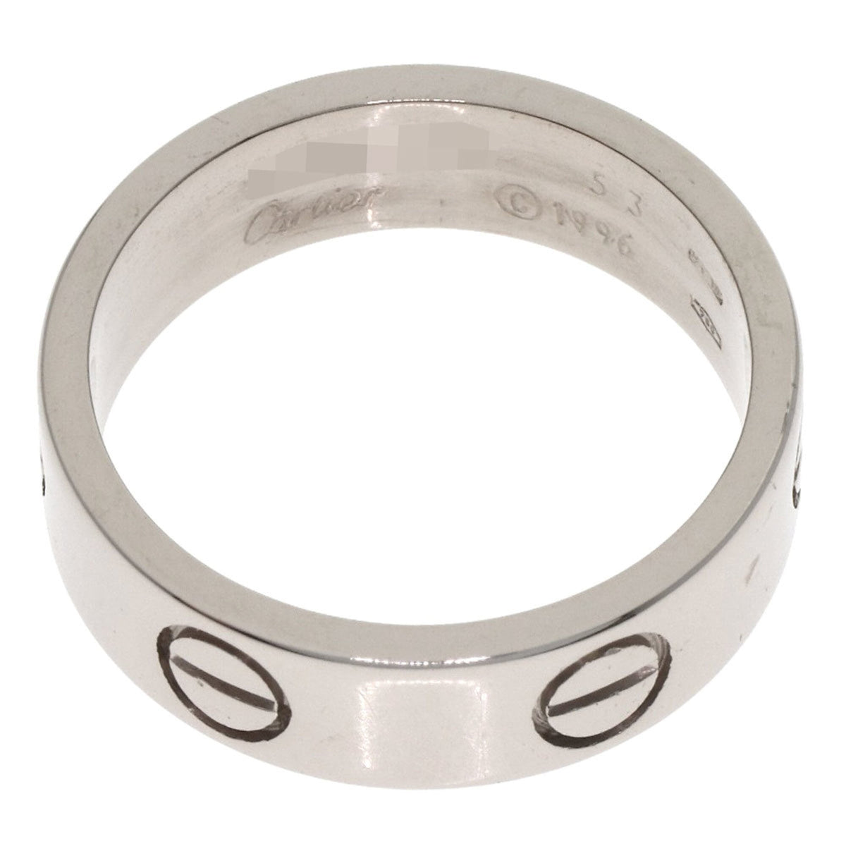 Cartier White Gold (18K) Band Ring (Pre-Owned)