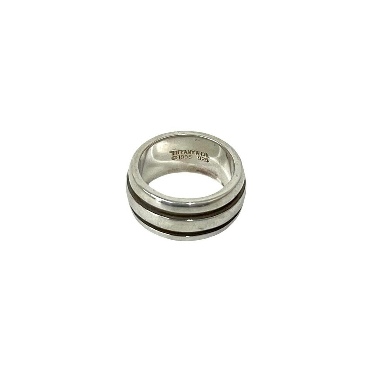 Tiffany Silver Silver 925 Band Ring (Pre-Owned)