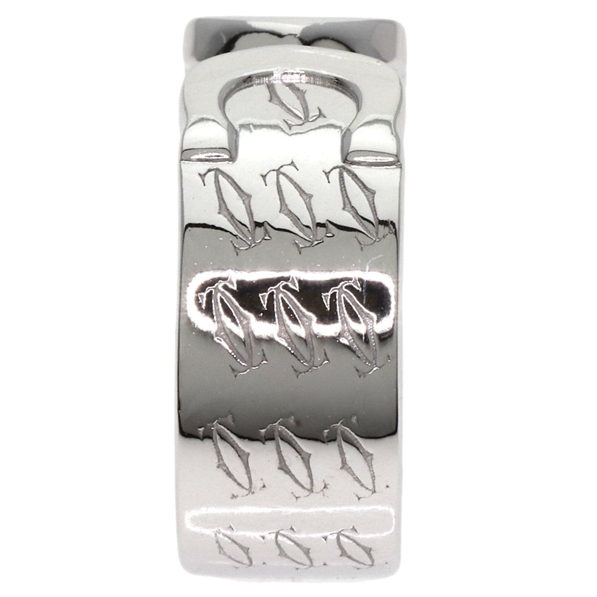 Cartier C2 White Gold (18K) Band Ring (Pre-Owned)