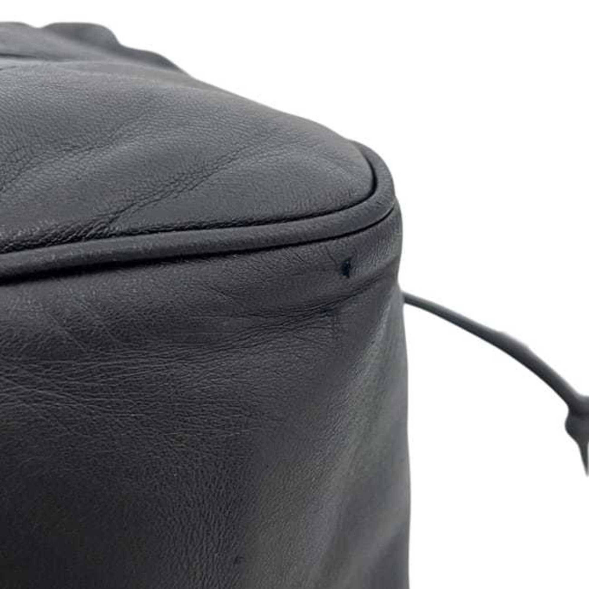 Loewe Black Leather Tote Bag (Pre-Owned)