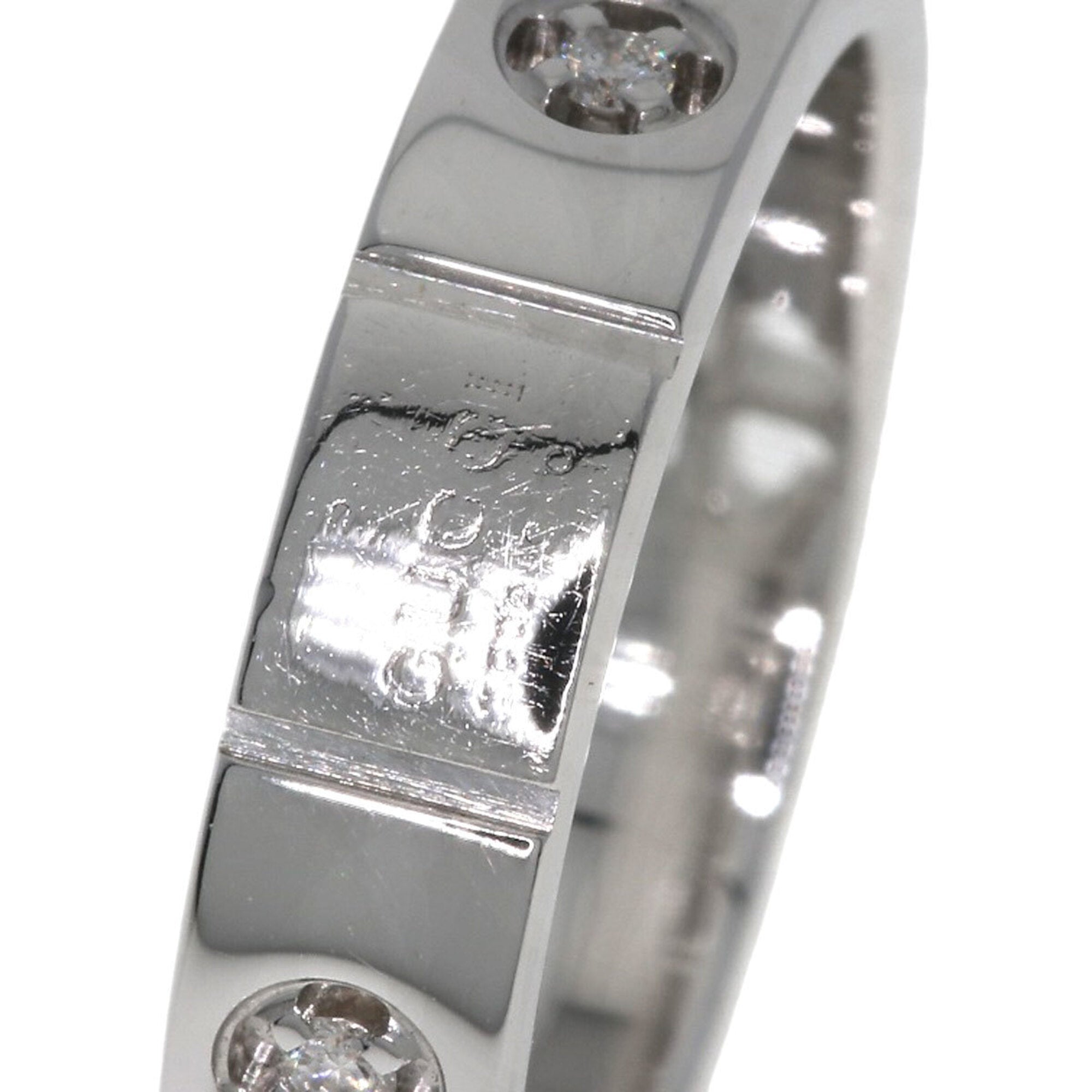 Gucci White Gold White Gold (18K) Band Ring (Pre-Owned)