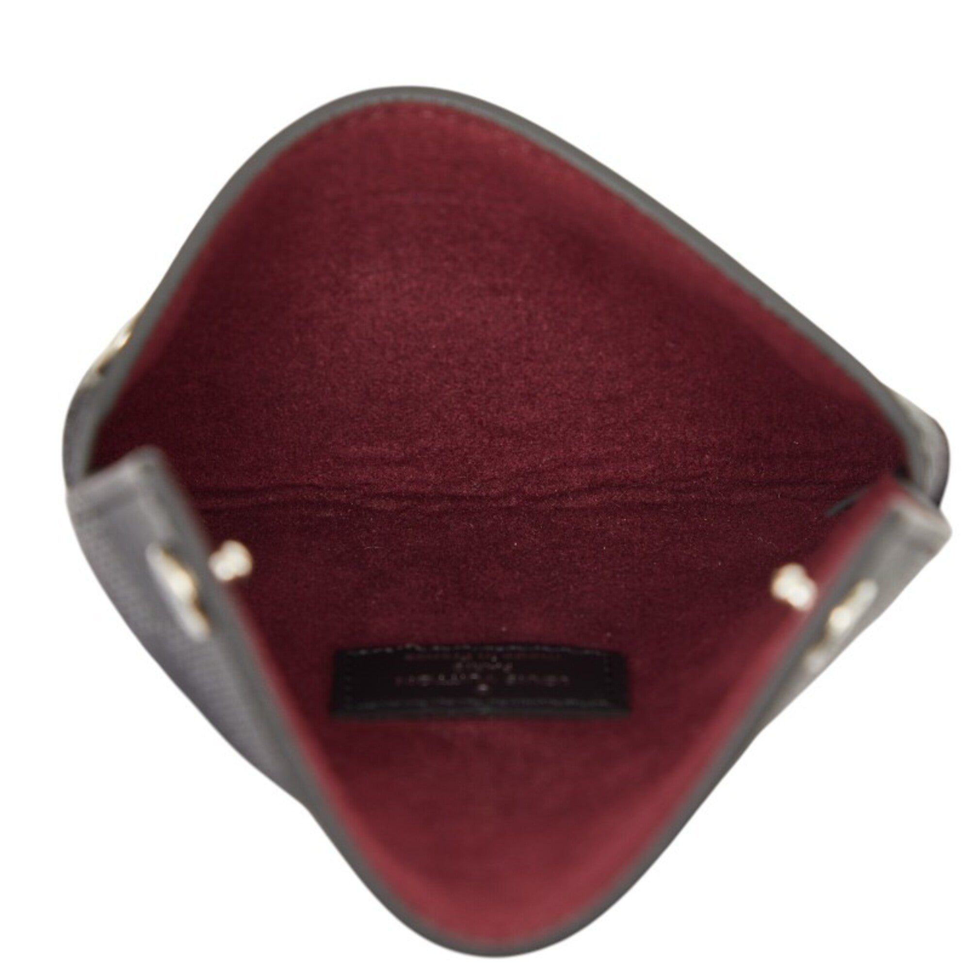 Louis Vuitton Black Leather Clutch Bag Pouch (Pre-Owned)
