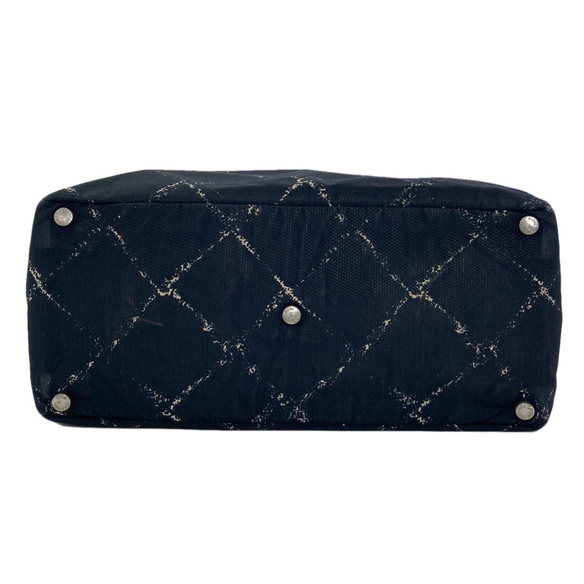 Chanel Black Nylon Handbag (Pre-Owned)