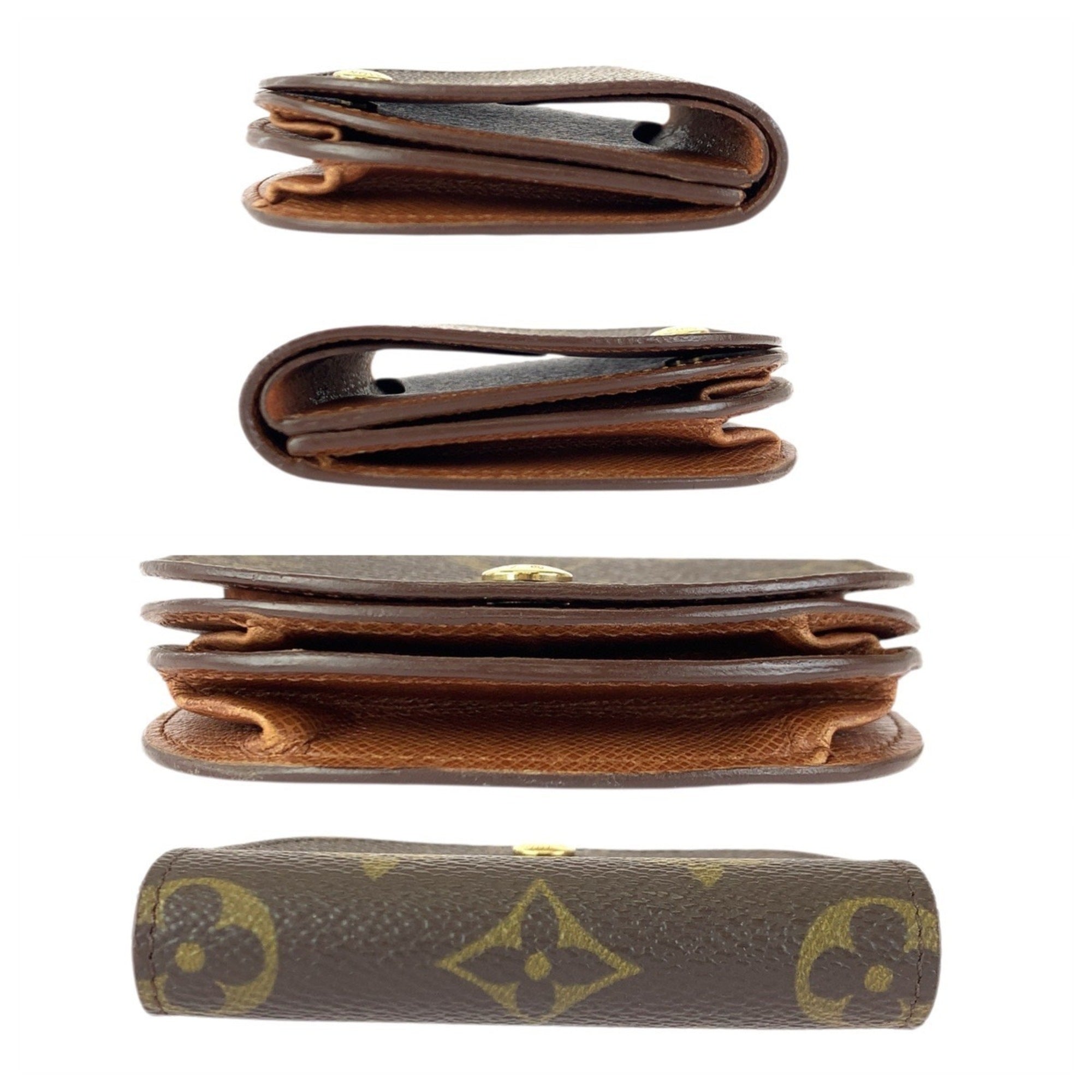 Louis Vuitton Brown Monogram Monogram Coin Purse/Coin Case (Pre-Owned)