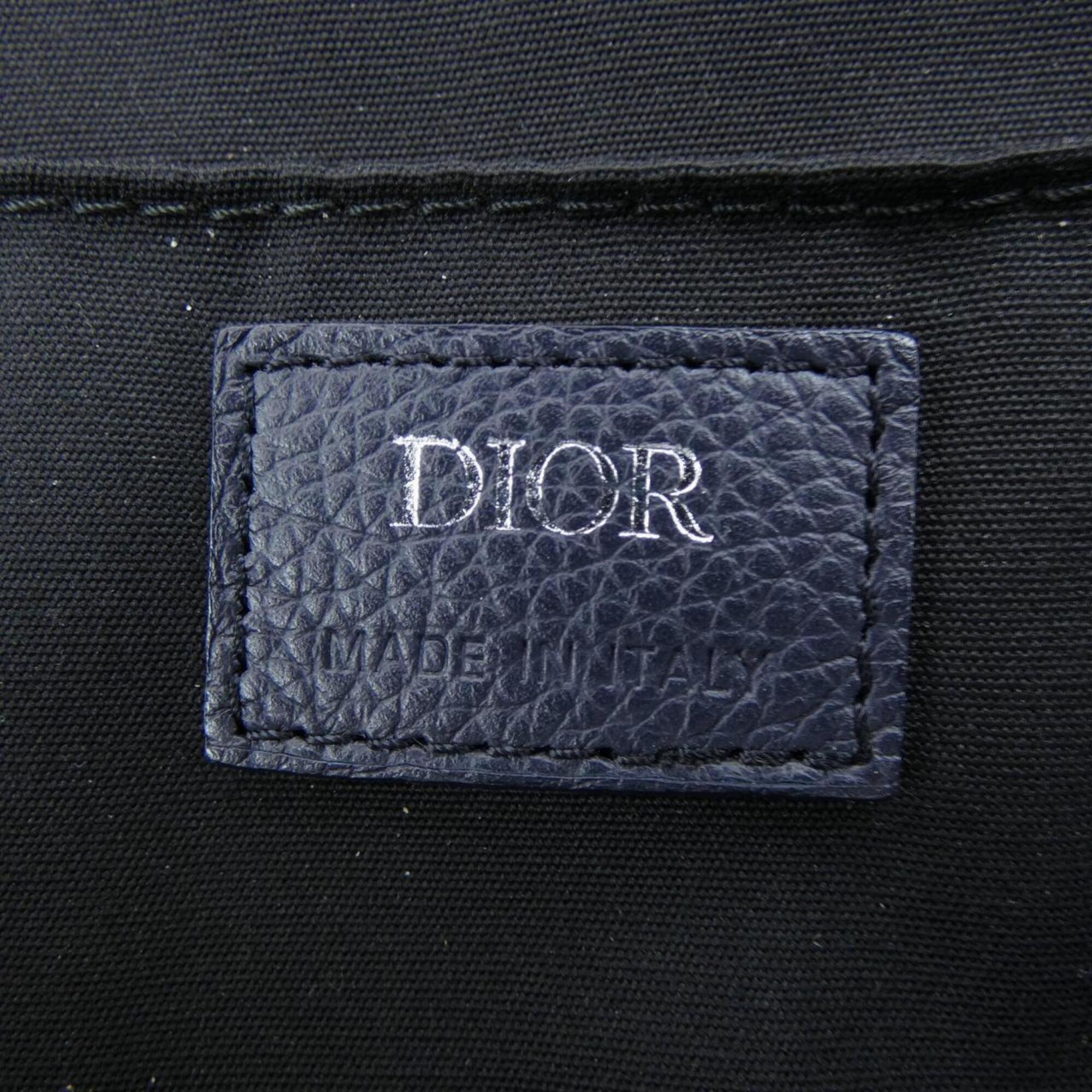 Christian Dior Navy Nylon Backpack (Pre-Owned)