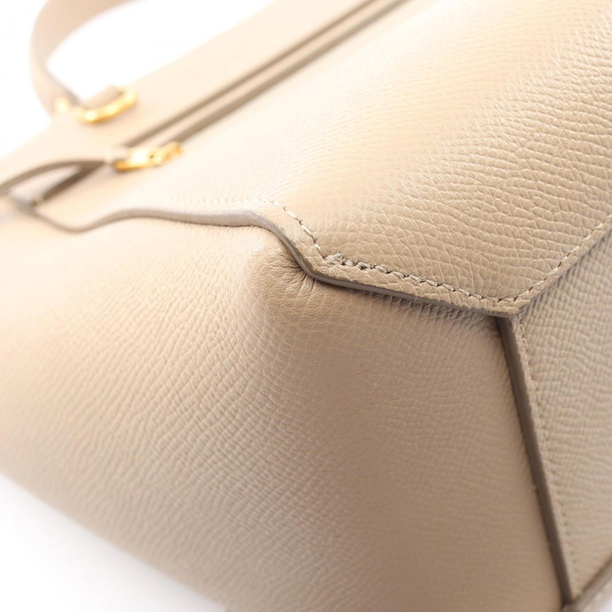 Celine Beige Leather Handbag (Pre-Owned)