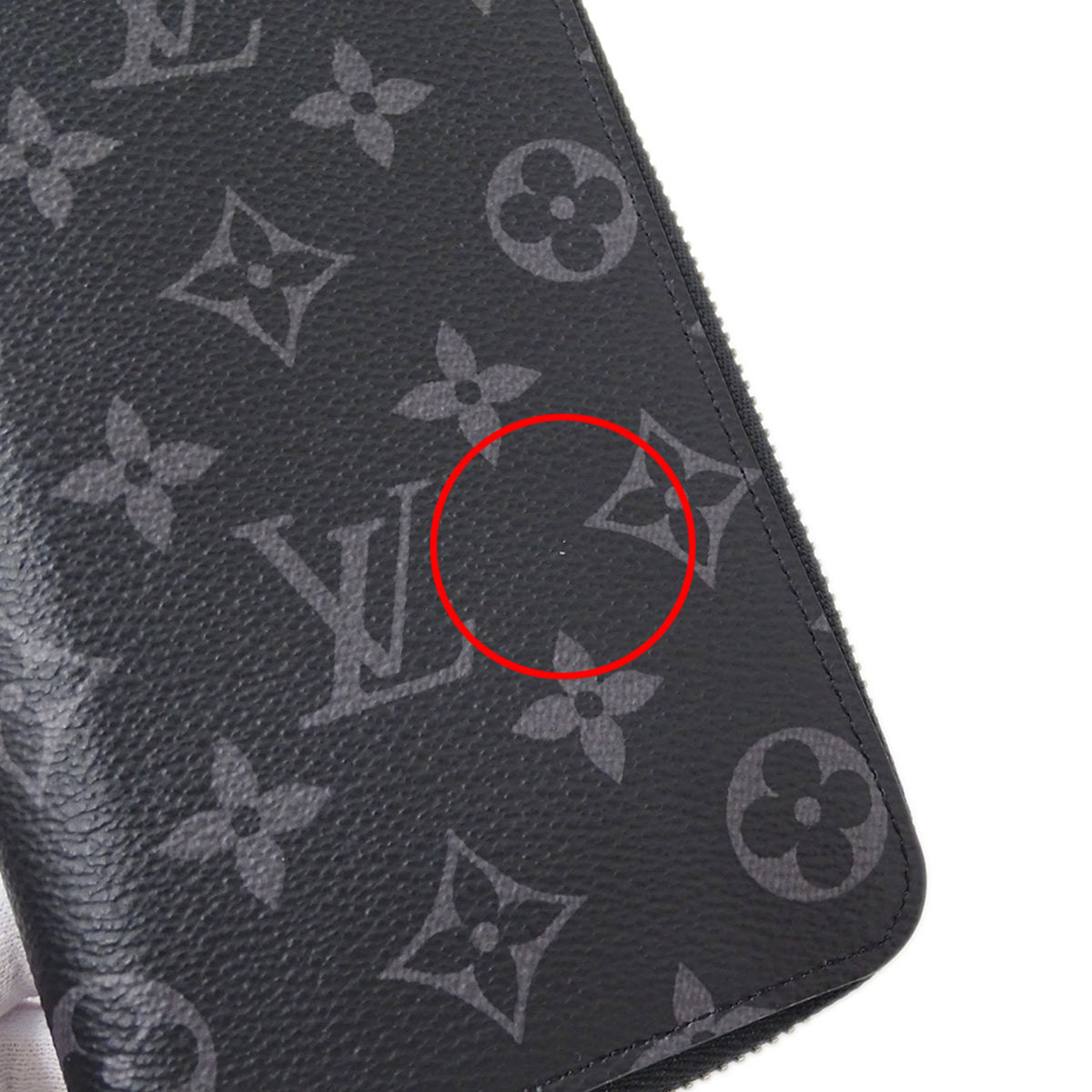 Louis Vuitton Black Monogram Eclipse Long Wallet (Bi-Fold) (Pre-Owned)