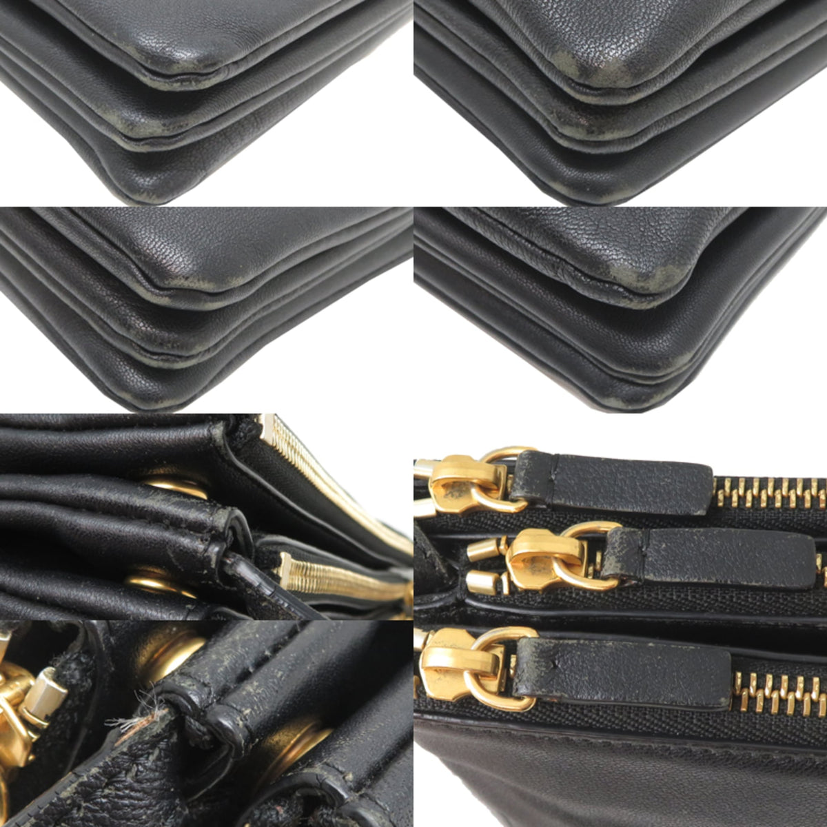 Celine Black Leather Shoulder Bag (Pre-Owned)