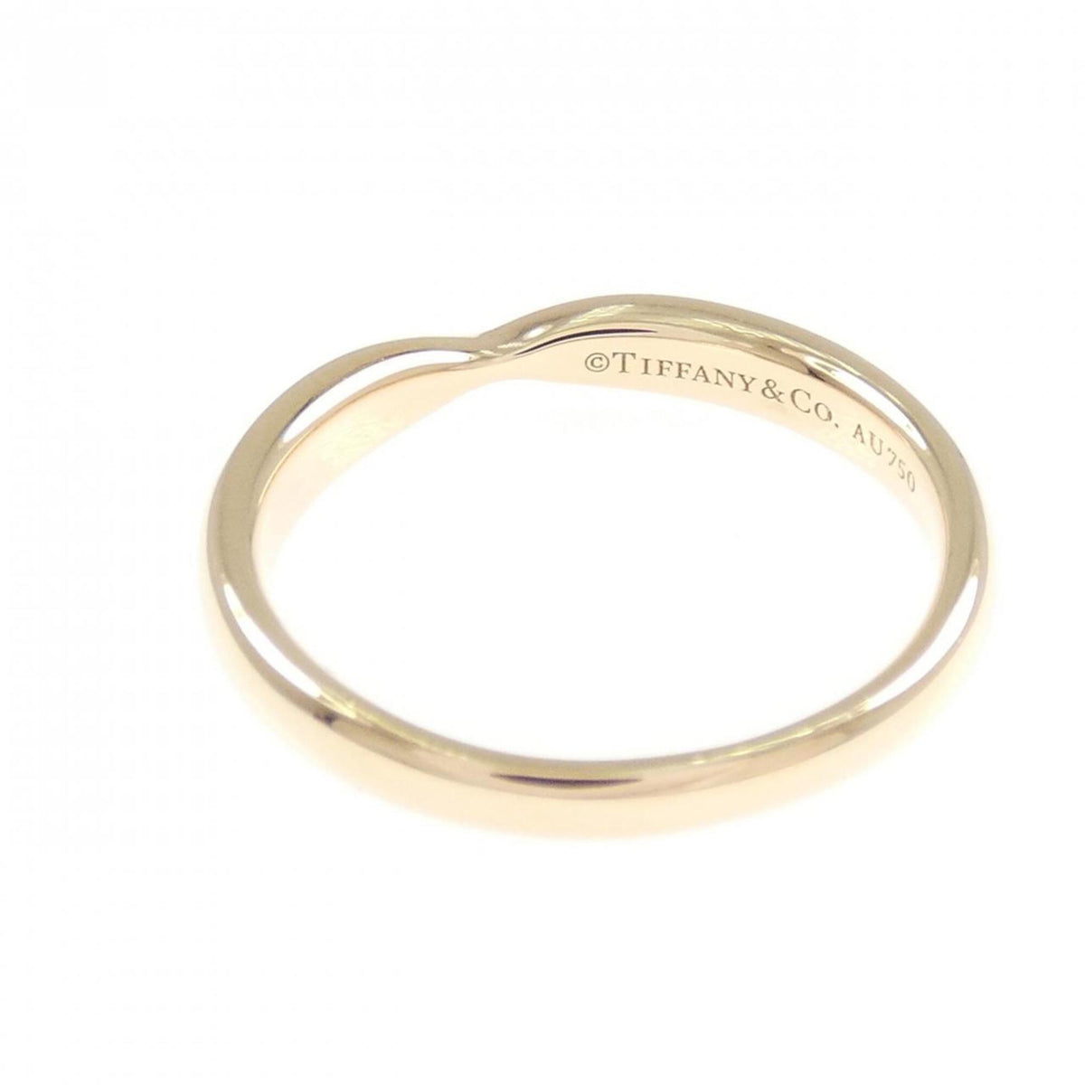 Tiffany Pink Gold (18K) Band Ring (Pre-Owned)