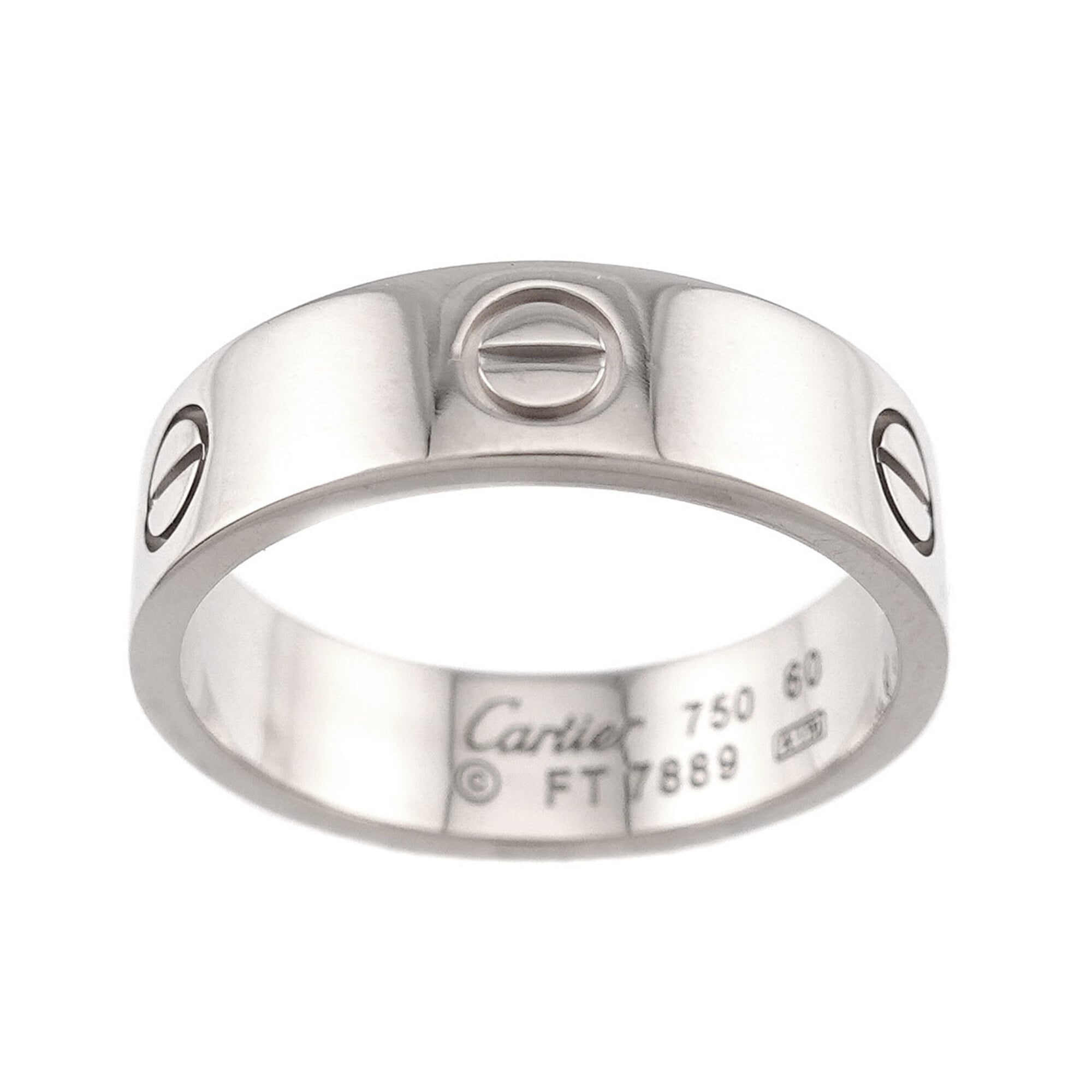 Cartier White Gold (18K) Band Ring (Pre-Owned)