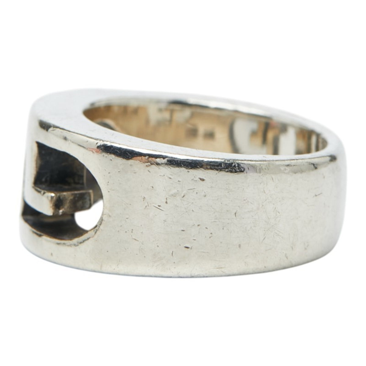 Gucci Silver Silver 925 Band Ring (Pre-Owned)