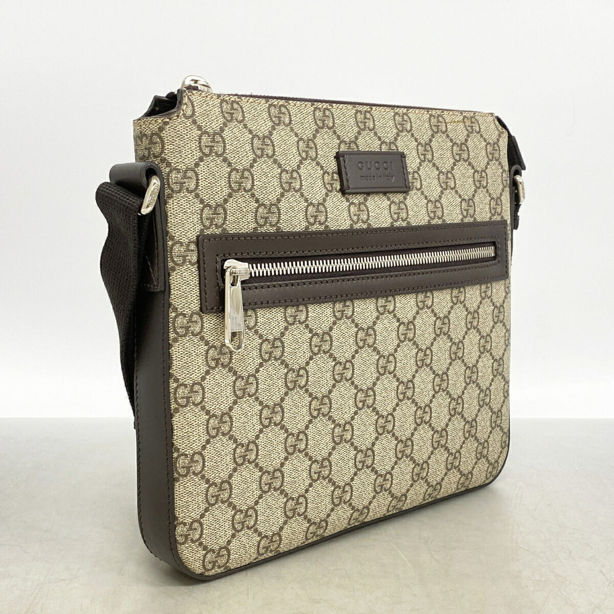 Gucci Brown Pvc Shoulder Bag (Pre-Owned)
