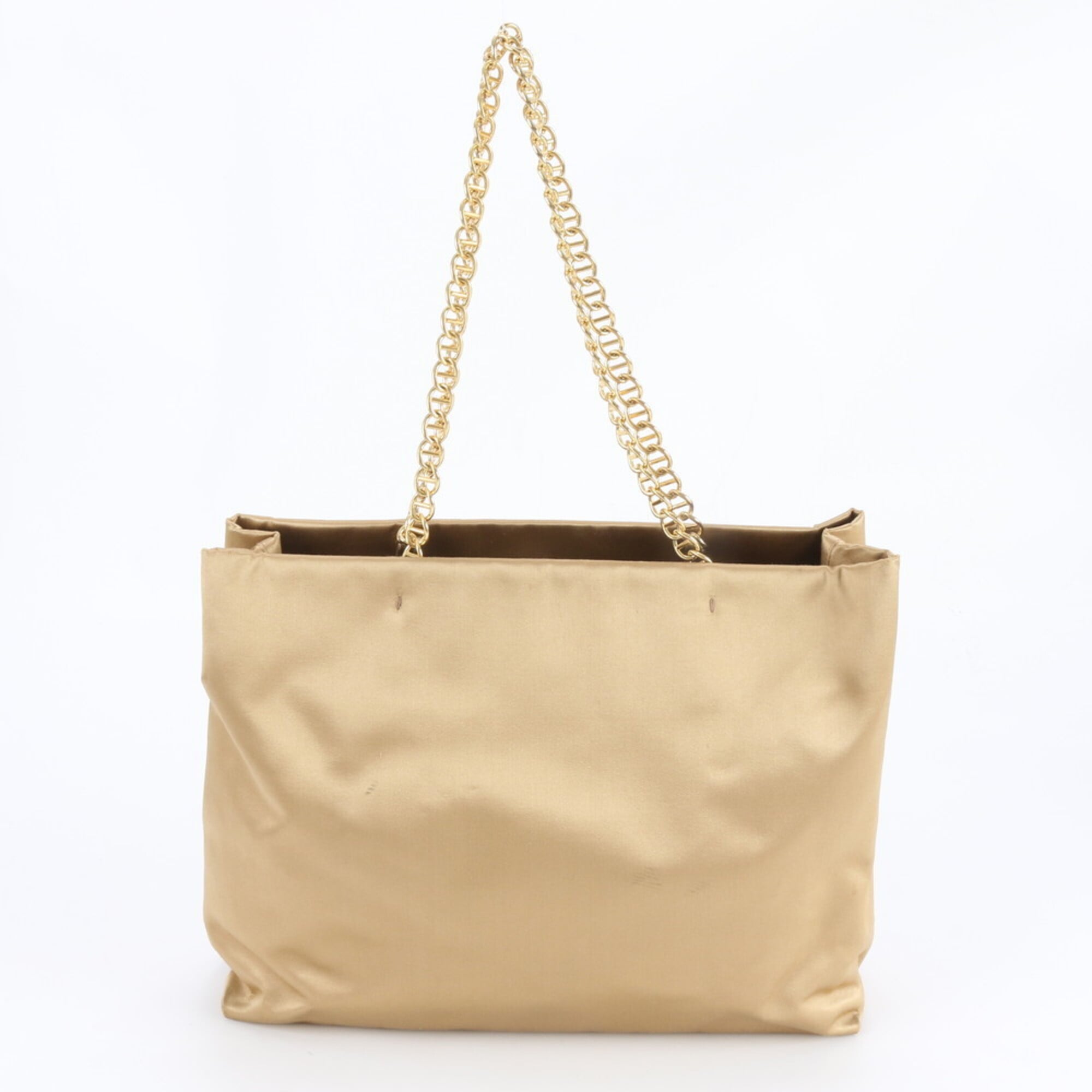 Prada Gold Handbag Shoulder Bag Tote Bag (Pre-Owned)