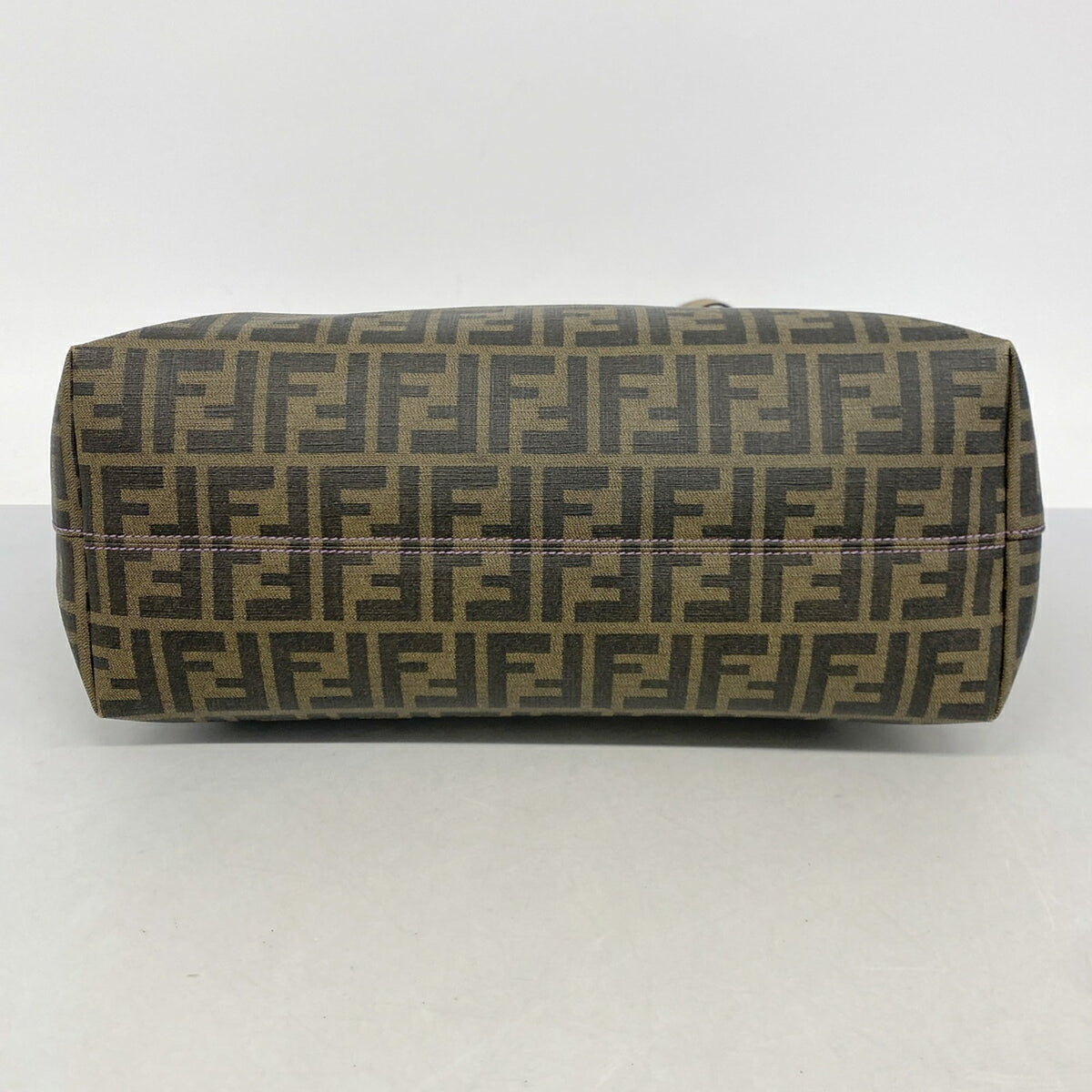Fendi Brown Pvc Tote Bag (Pre-Owned)