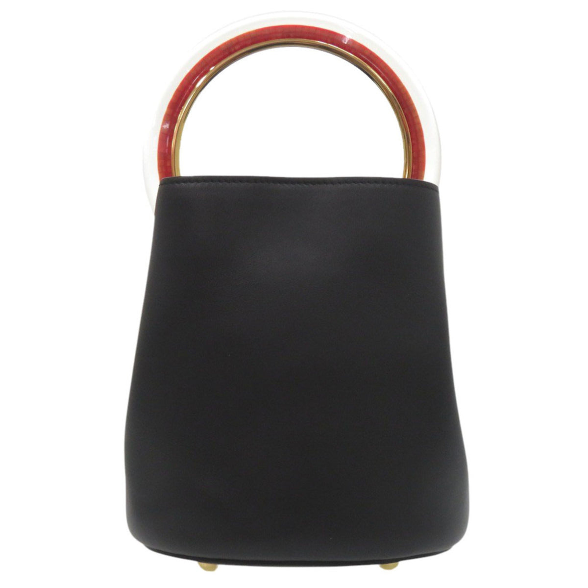 Marni Black Leather Handbag (Pre-Owned)