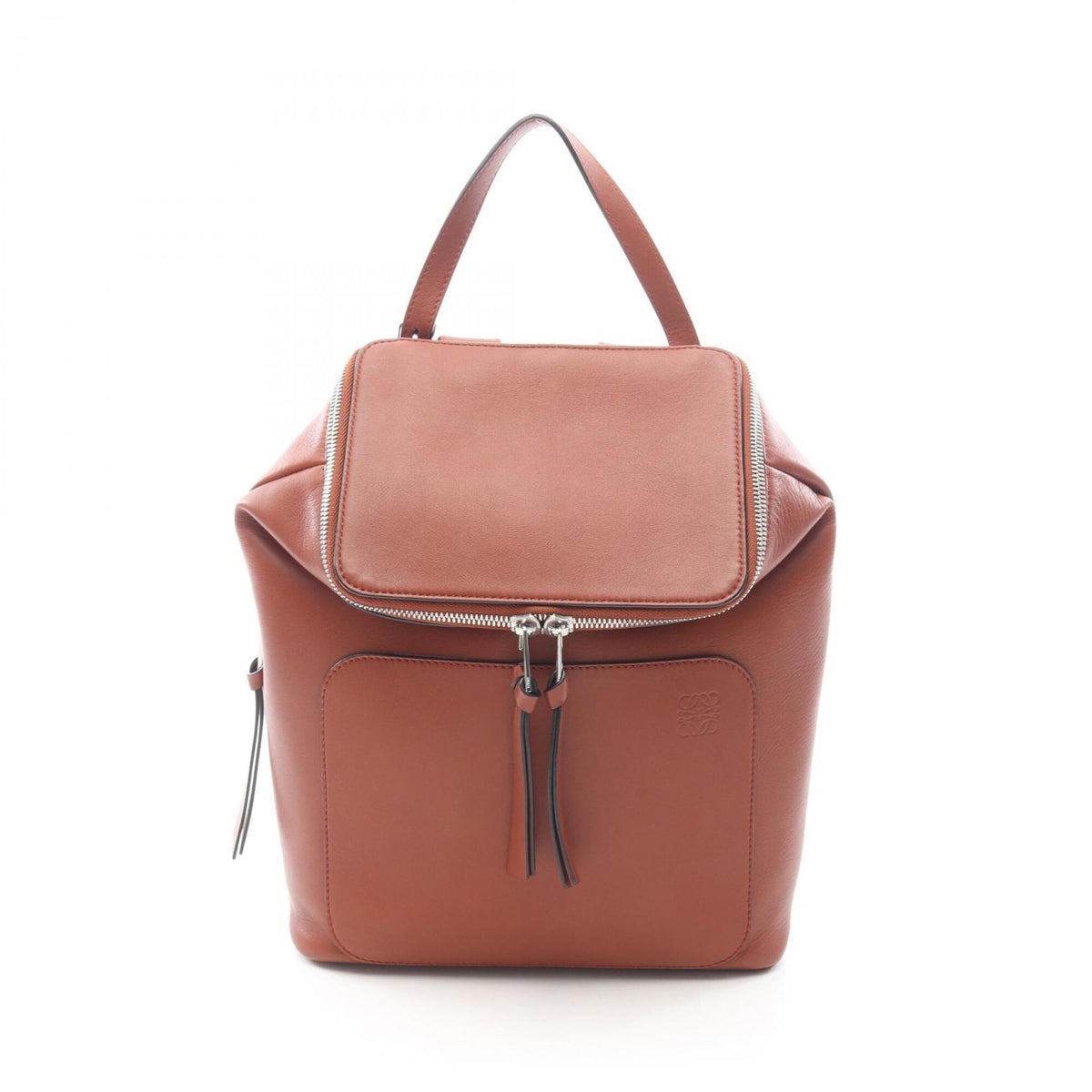 Loewe Brown Leather Backpack (Pre-Owned)