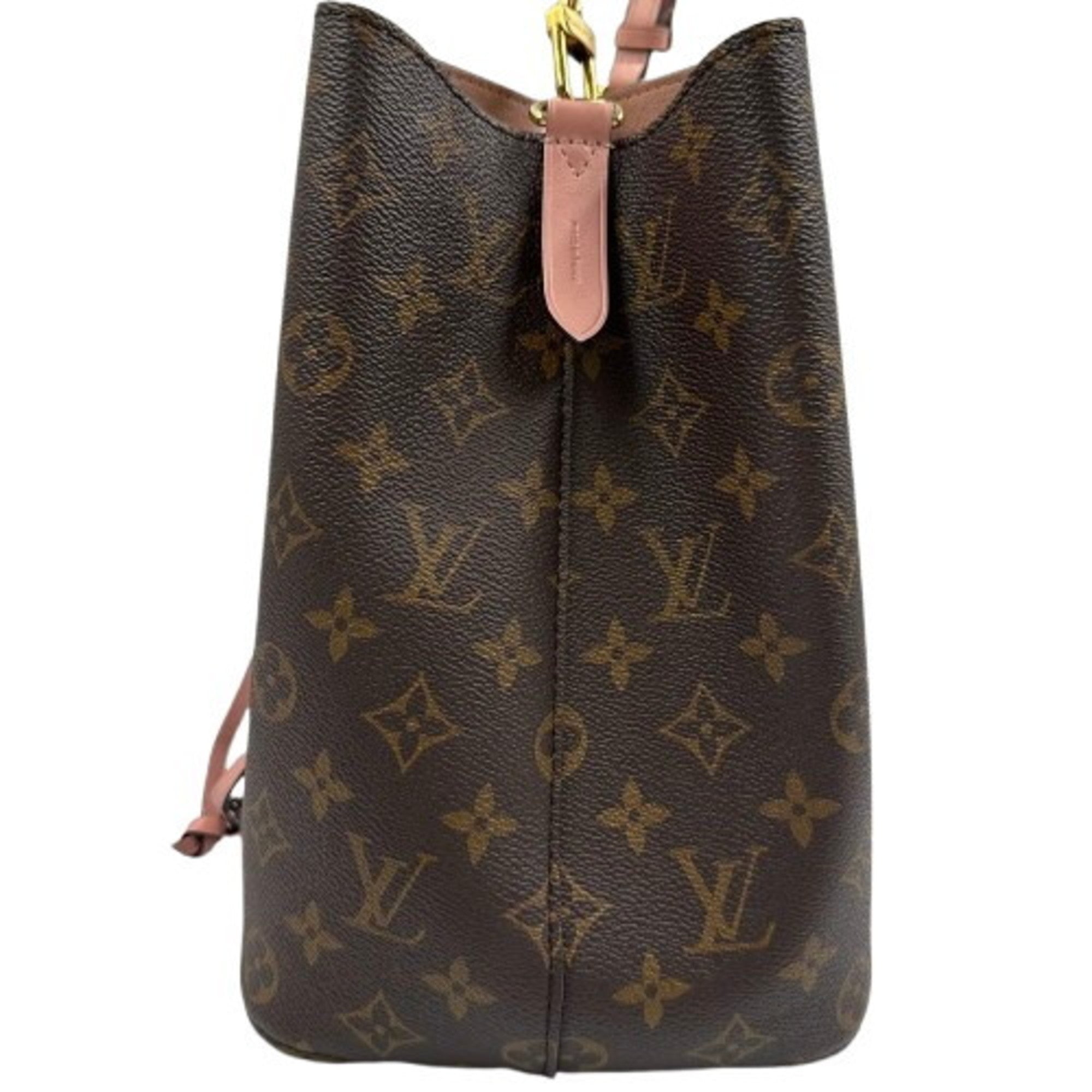 Louis Vuitton Monogram Brown Pink Pvc Shoulder Bag (Pre-Owned)