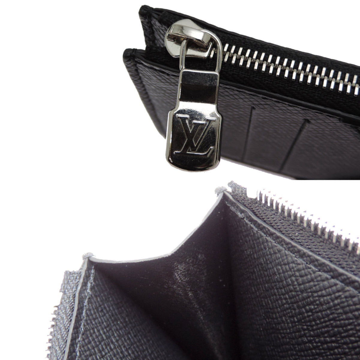 Louis Vuitton Noir Monogram Eclipse Coin Purse/Coin Case (Pre-Owned)