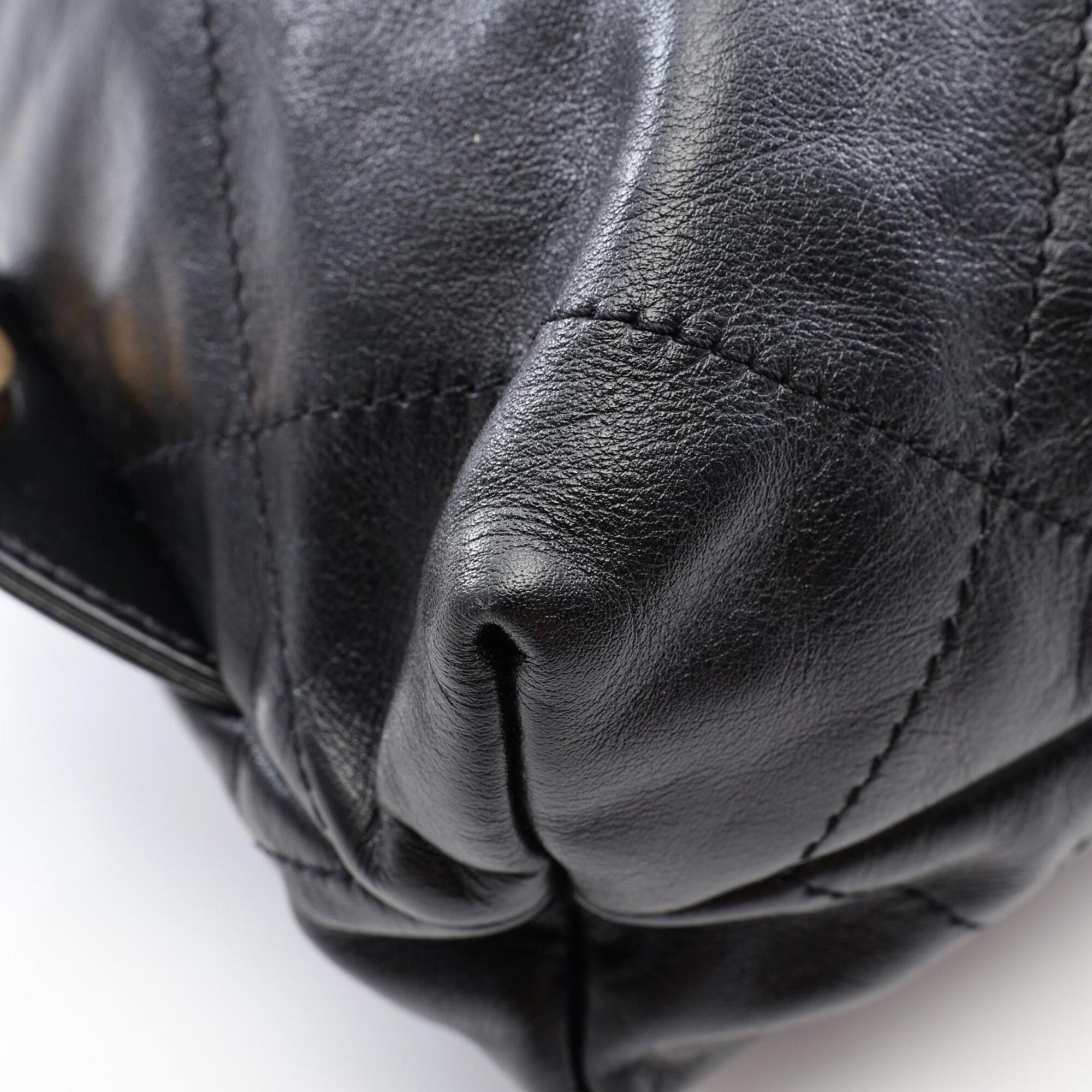 Chanel Black Leather Backpack (Pre-Owned)