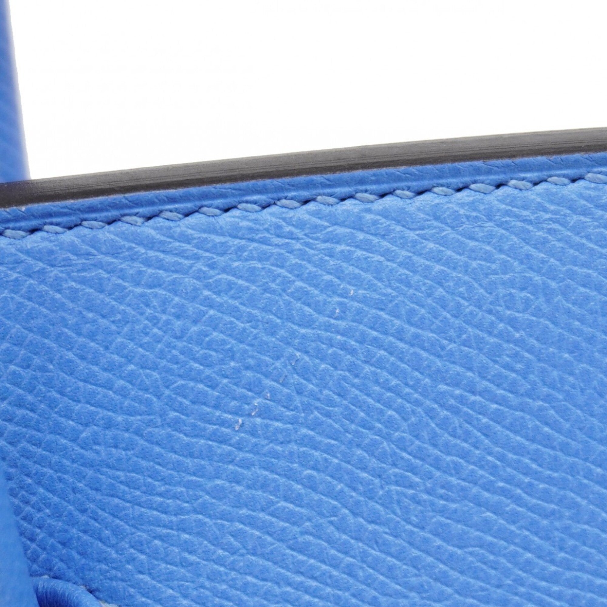 Hermes Blue Paradise Epsom Leather Handbag (Pre-Owned)