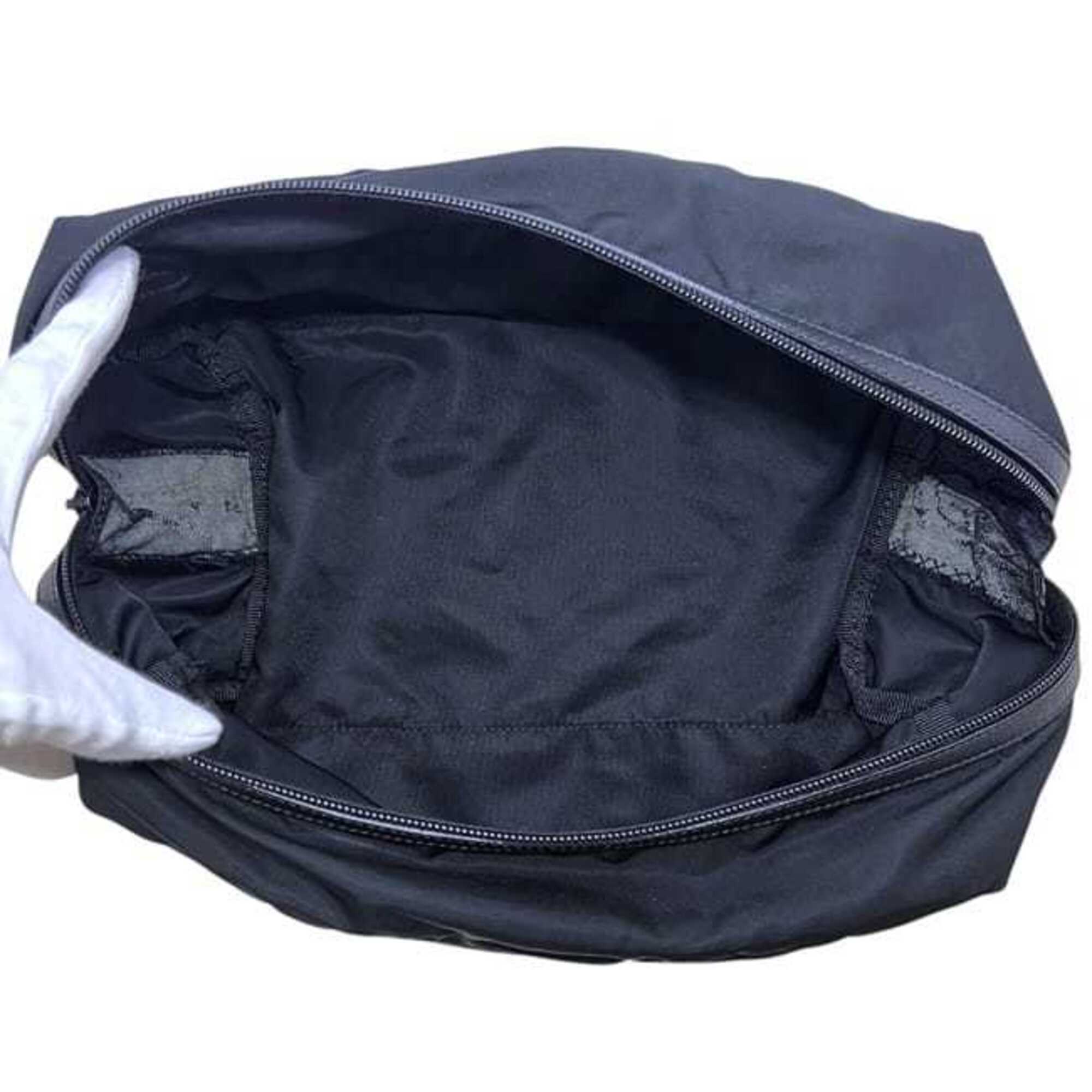 Prada Black Nero Nylon Pouch (Pre-Owned)