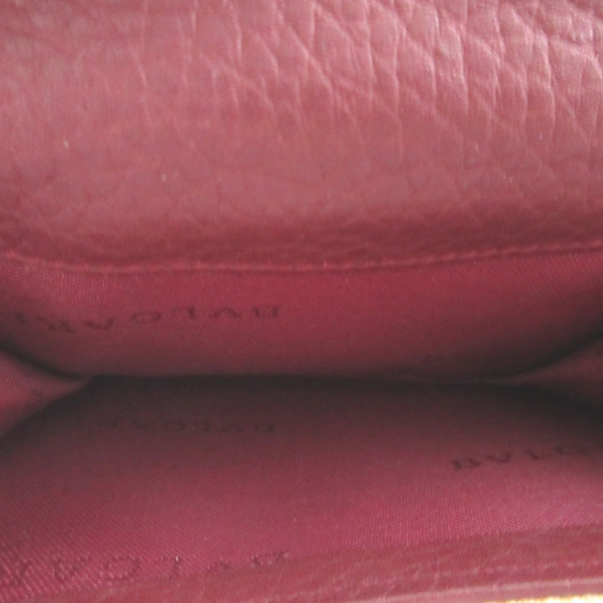 Bvlgari Beige Bordeaux Canvas Wallet (Bi-Fold) (Pre-Owned)