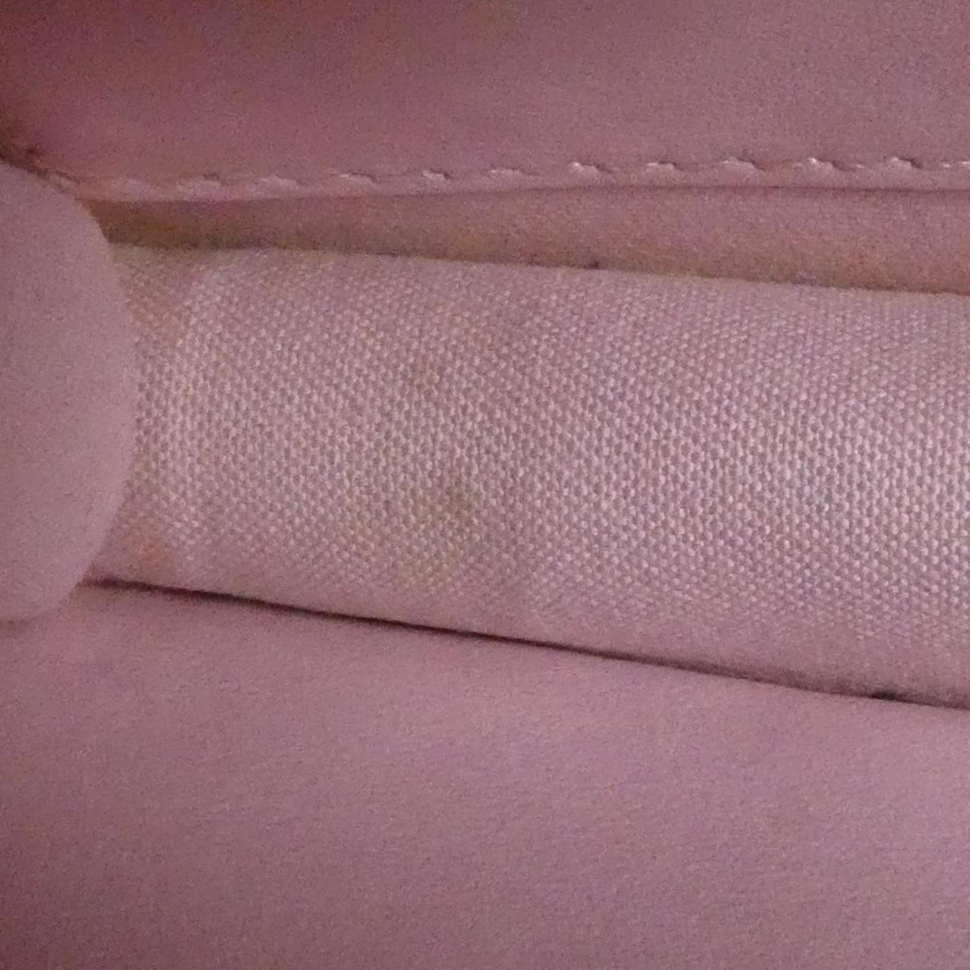 Fendi Light Pink Leather Chain/Shoulder Wallet (Pre-Owned)