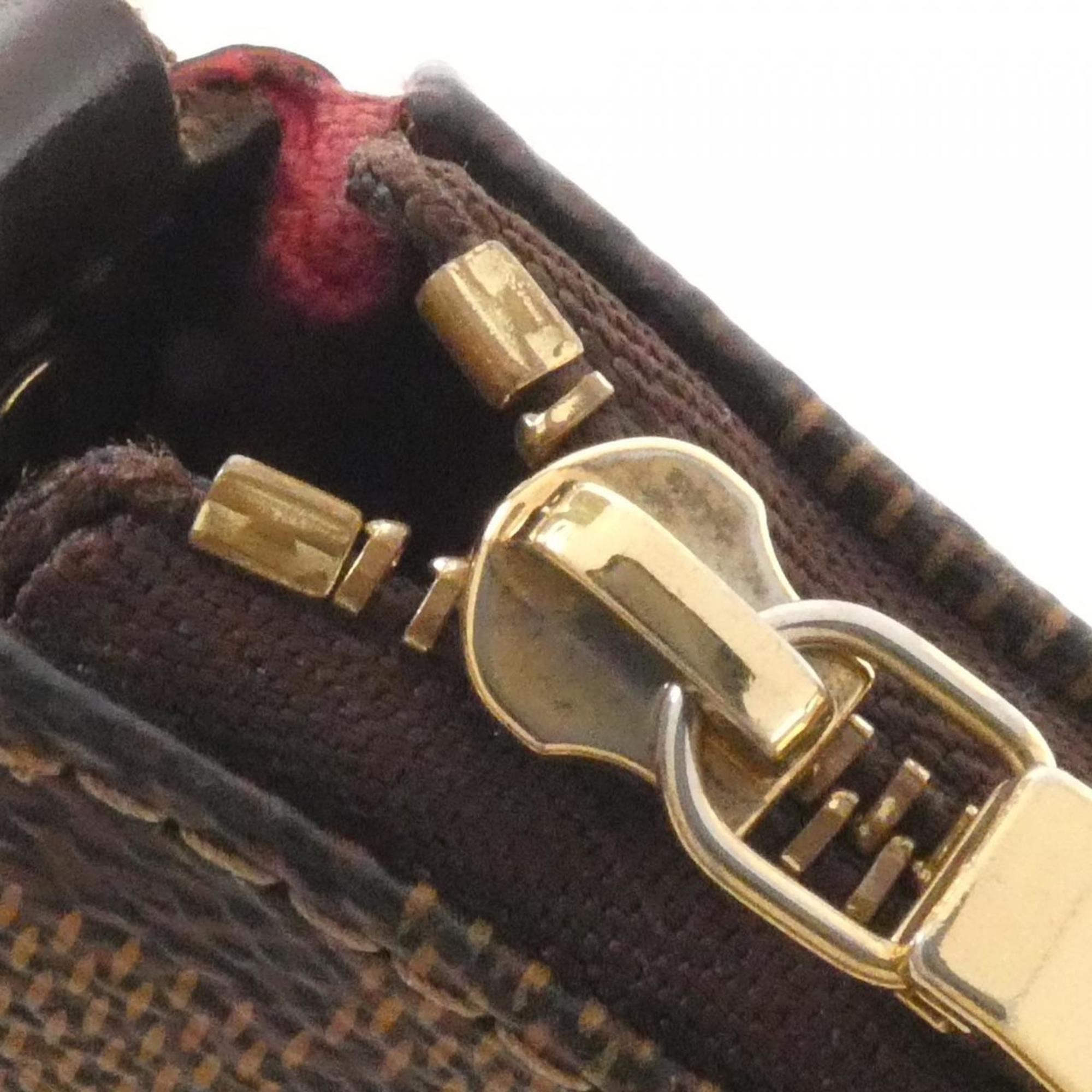 Louis Vuitton Brown Coated Canvas Shoulder Bag (Pre-Owned)