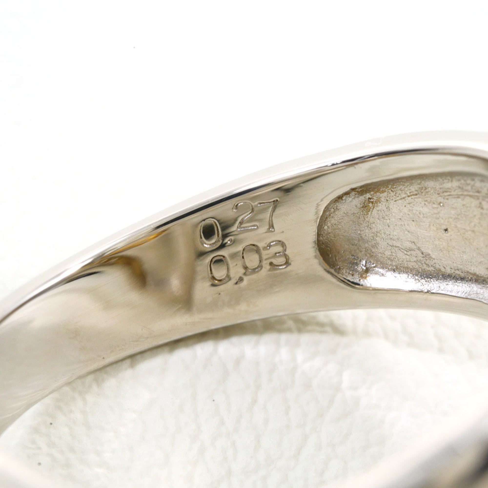 Unbranded Platinum Yellow Gold Yellow Gold (18K) Platinum 900 Band Ring (Pre-Owned)