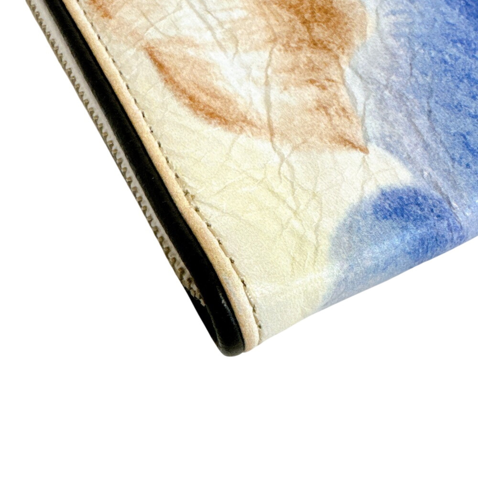 Balenciaga Blue Leather Clutch Bag (Pre-Owned)