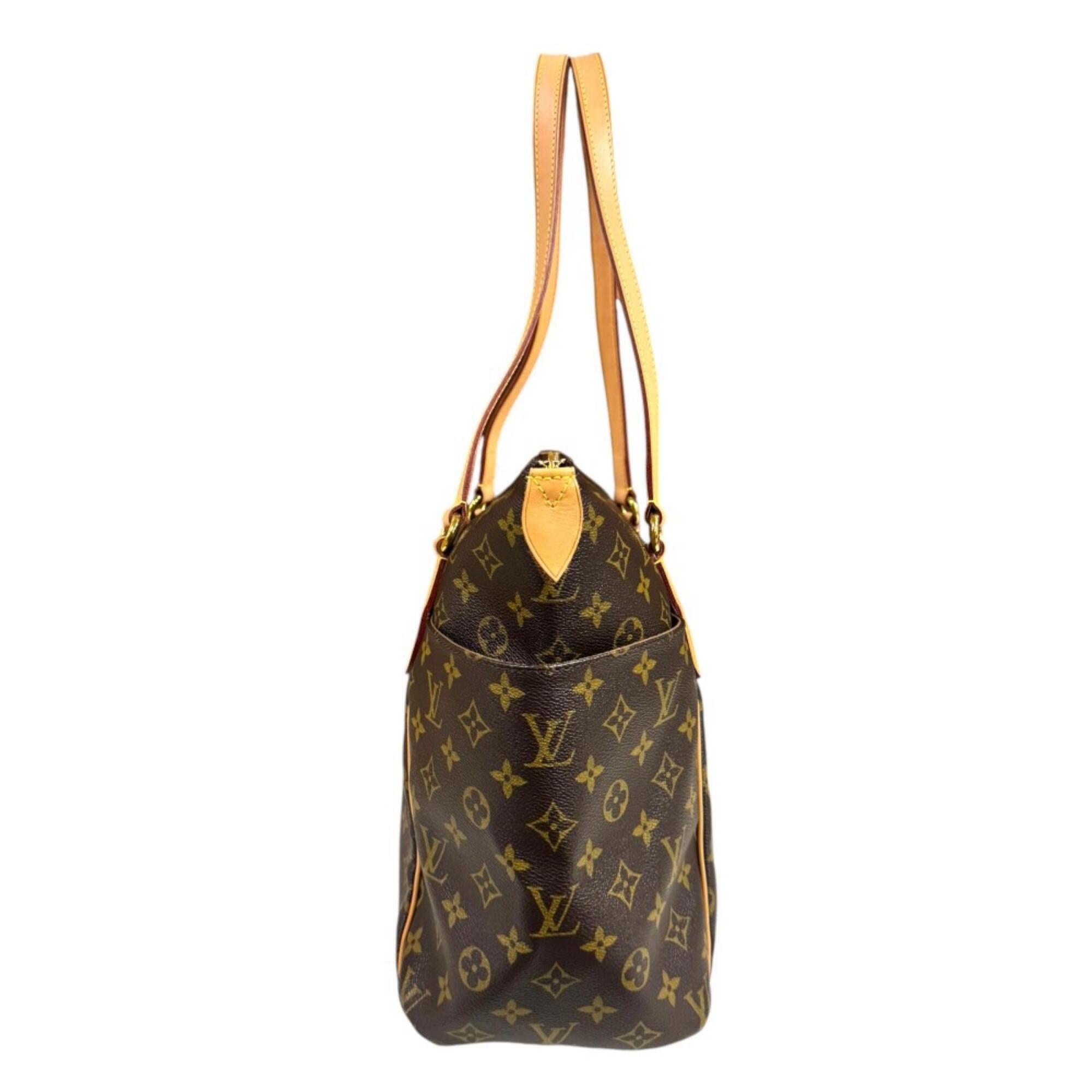 Louis Vuitton Monogram Brown Monogram Tote Bag (Pre-Owned)