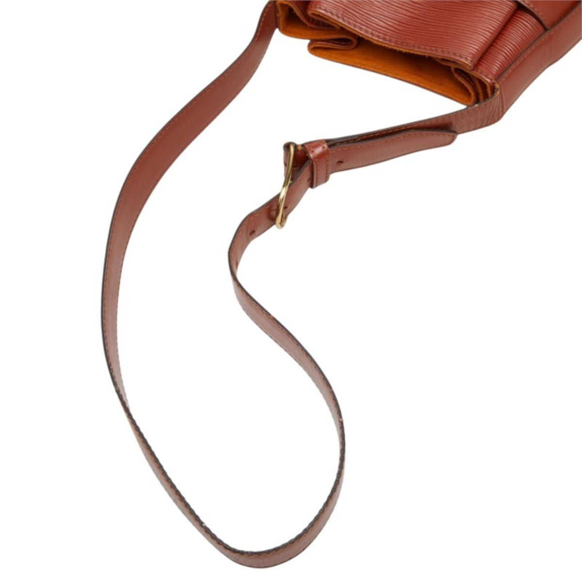 Louis Vuitton Epi Kenyan Brown Leather Shoulder Bag (Pre-Owned)
