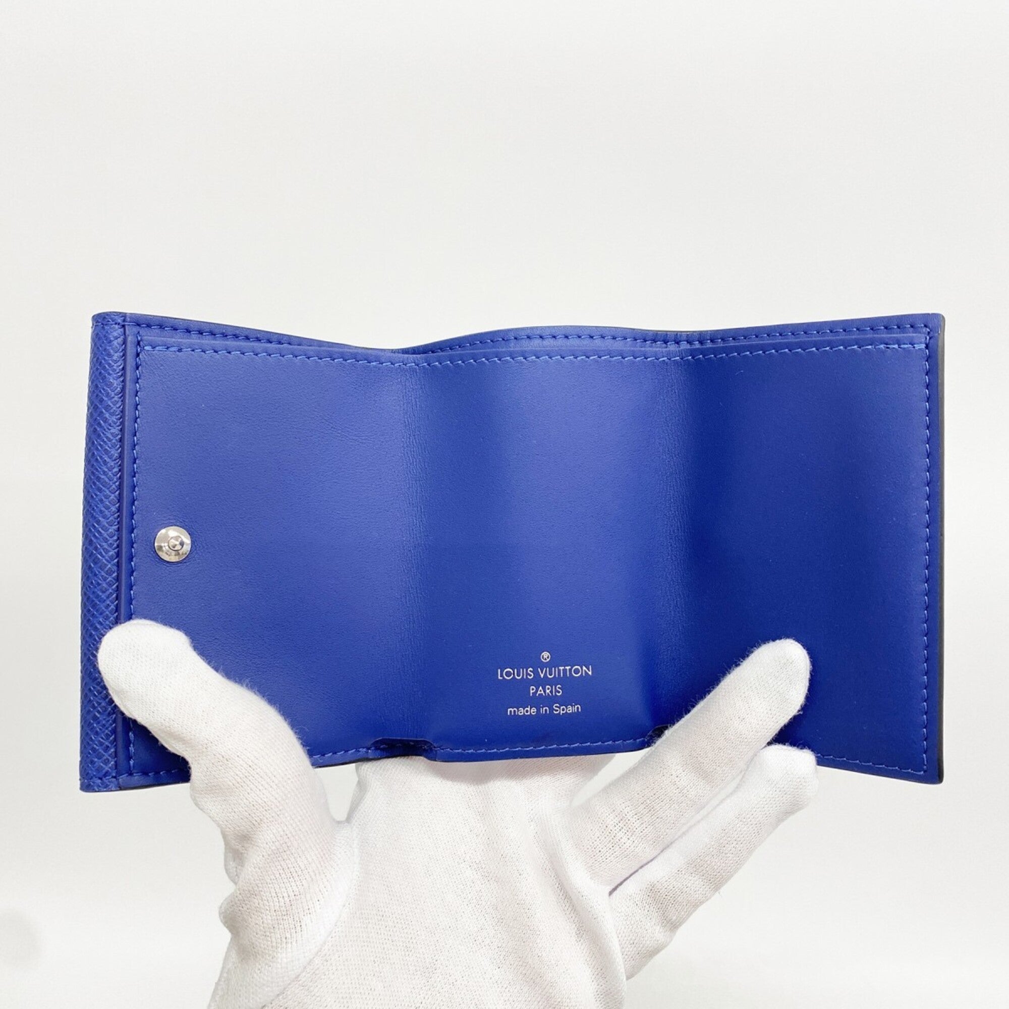 Louis Vuitton Cobalt Wallet (Tri-Fold) (Pre-Owned)