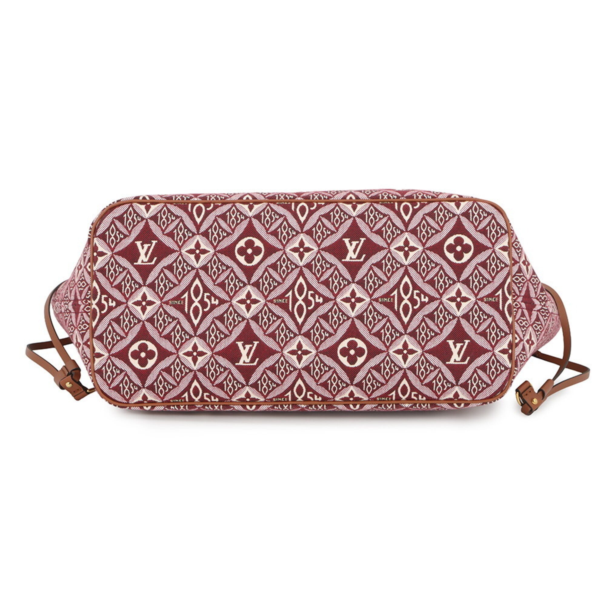 Louis Vuitton Bordeaux Monogram Jacquard Handbag Shoulder Bag Tote Bag (Pre-Owned)