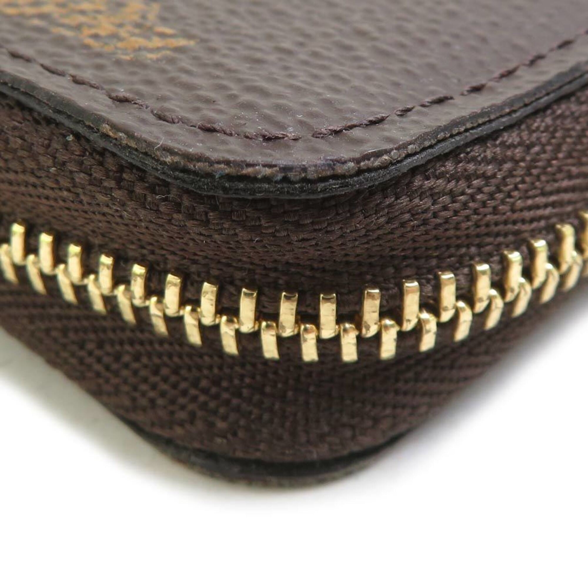 Louis Vuitton Brown Monogram Coin Purse/Coin Case (Pre-Owned)
