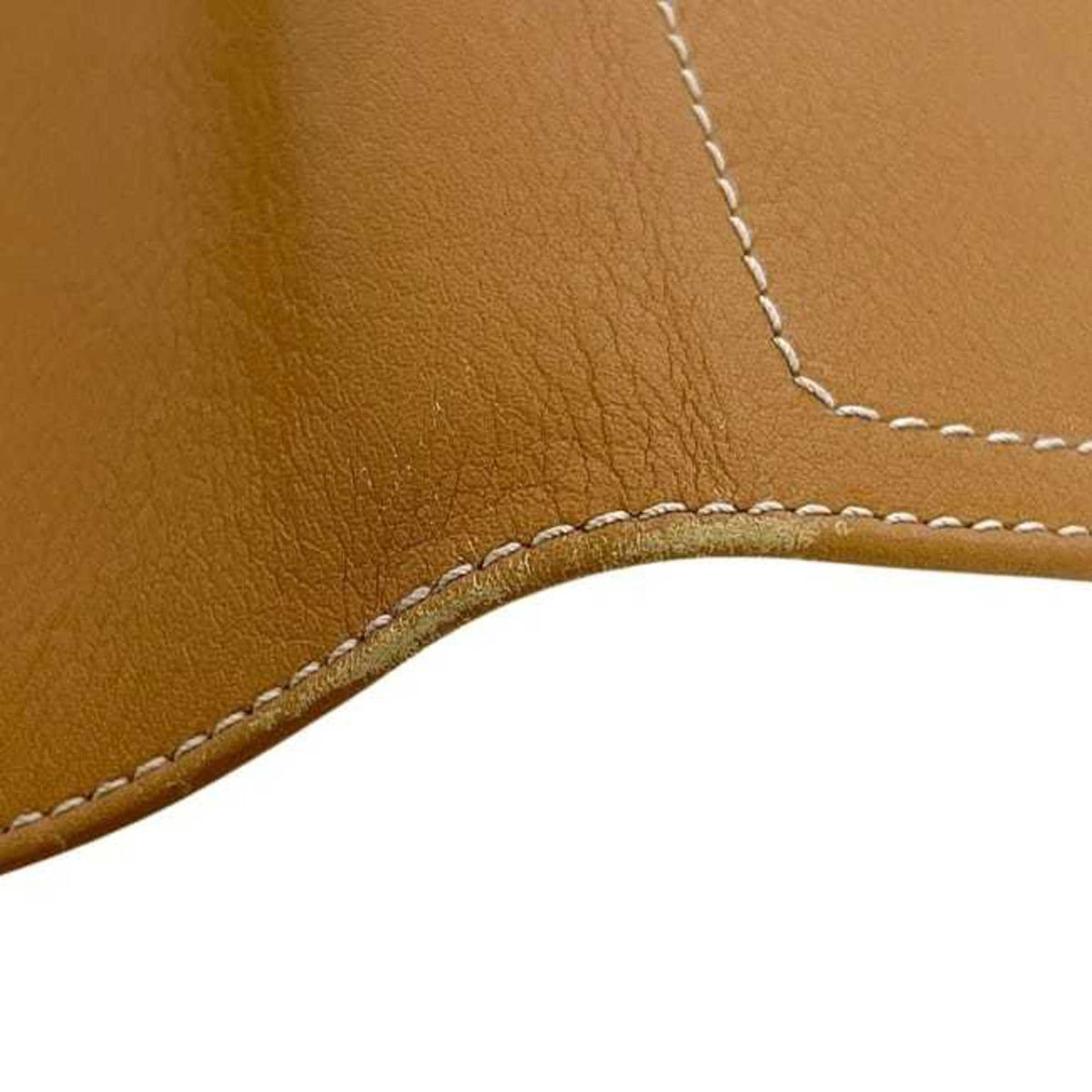 Salvatore Ferragamo Brown Camel Leather Wallet (Bi-Fold) (Pre-Owned)