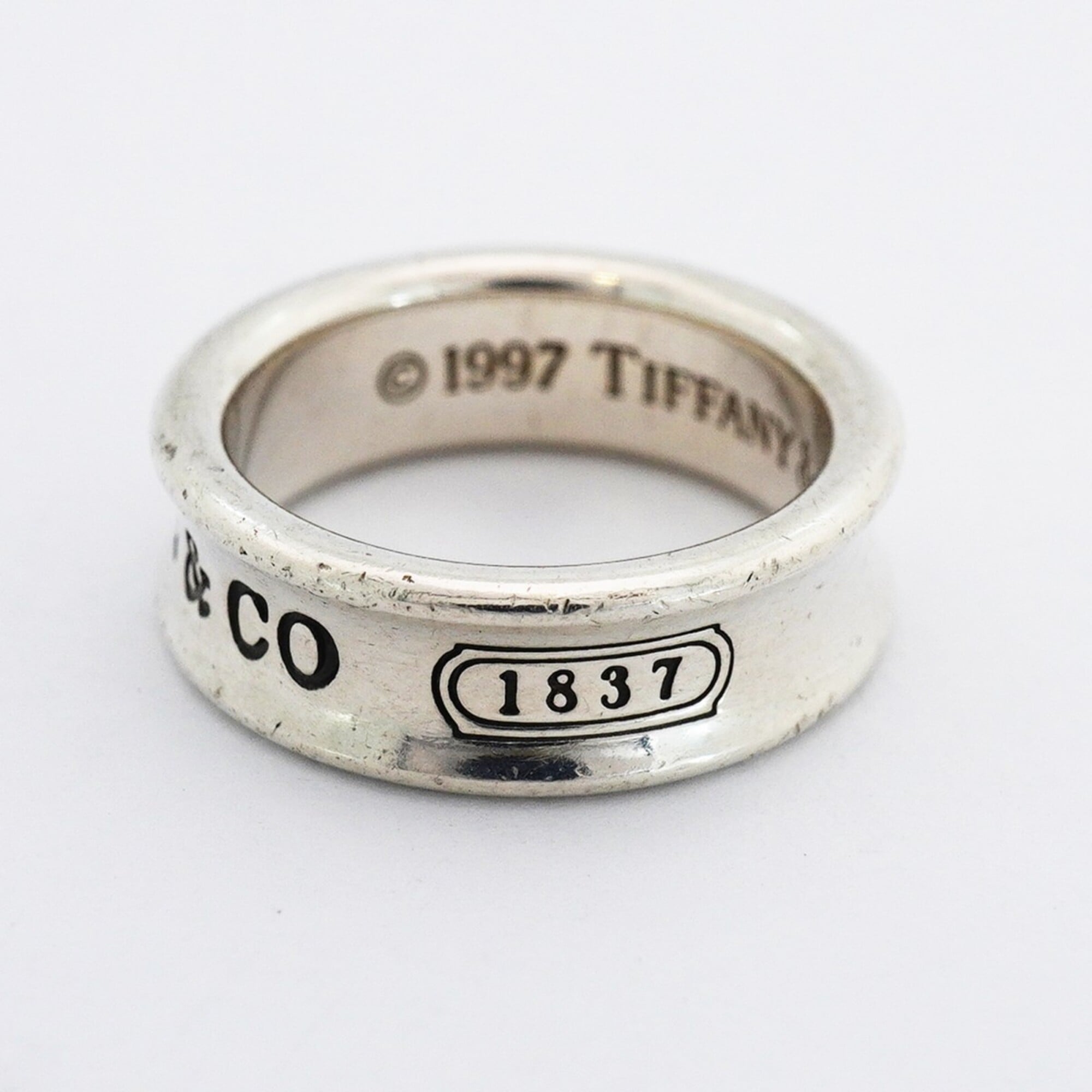 Tiffany Silver 925 Band Ring (Pre-Owned)