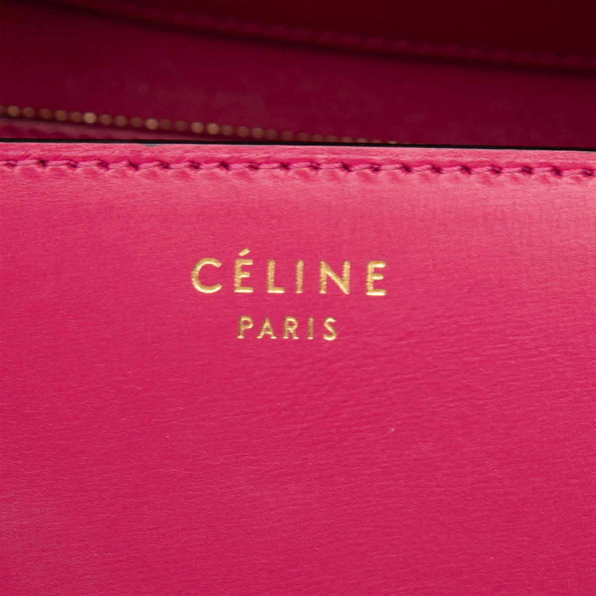 Celine Pink Leather Shoulder Bag (Pre-Owned)