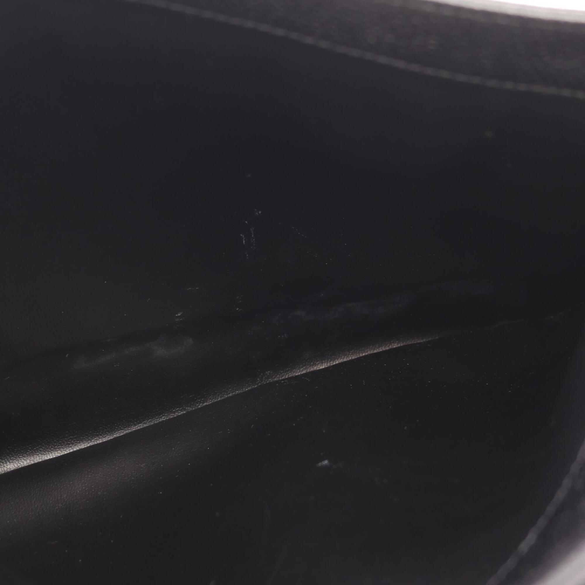 Chanel Black Grained Calfskin Handbag Tote Bag (Pre-Owned)