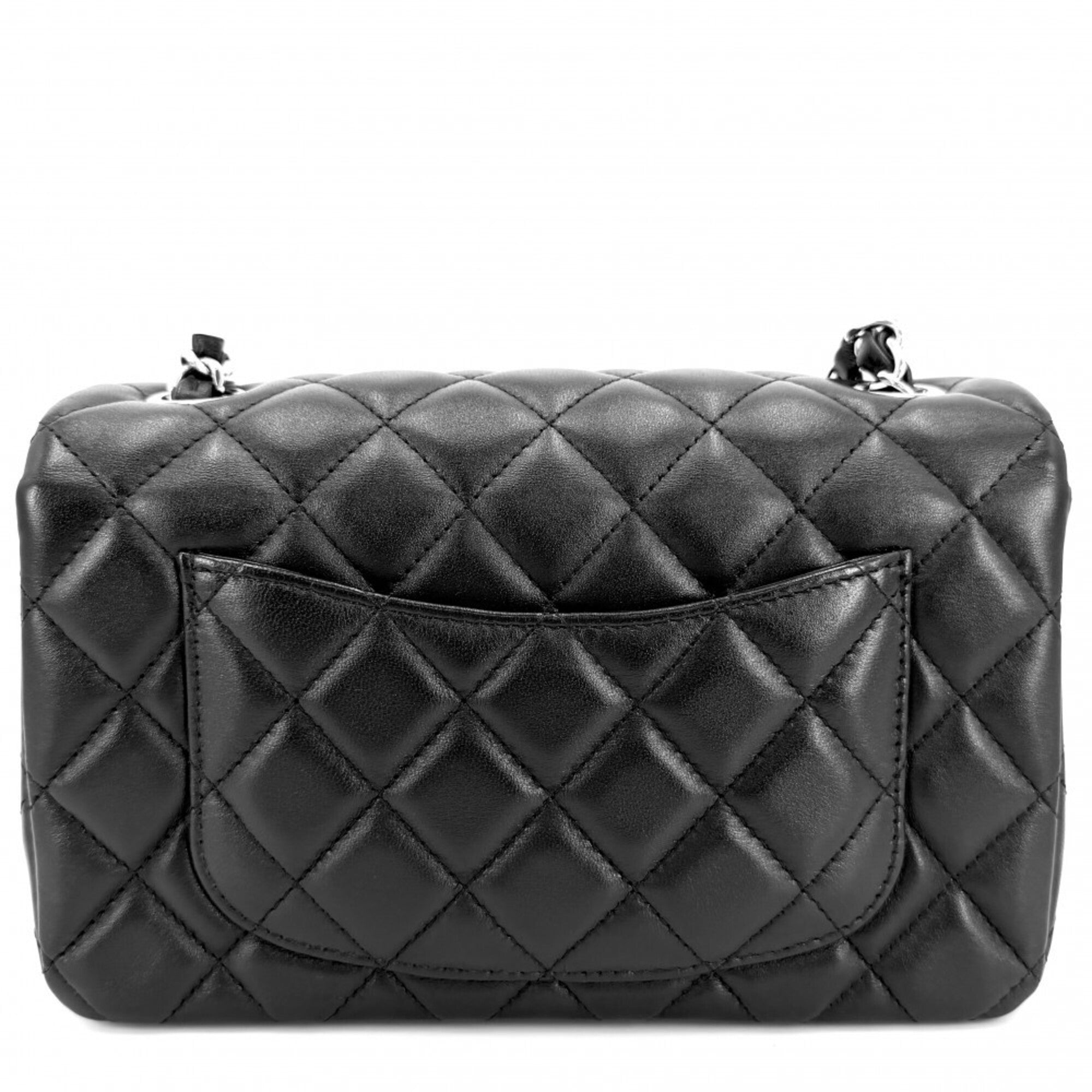 Chanel Black Leather Shoulder Bag (Pre-Owned)
